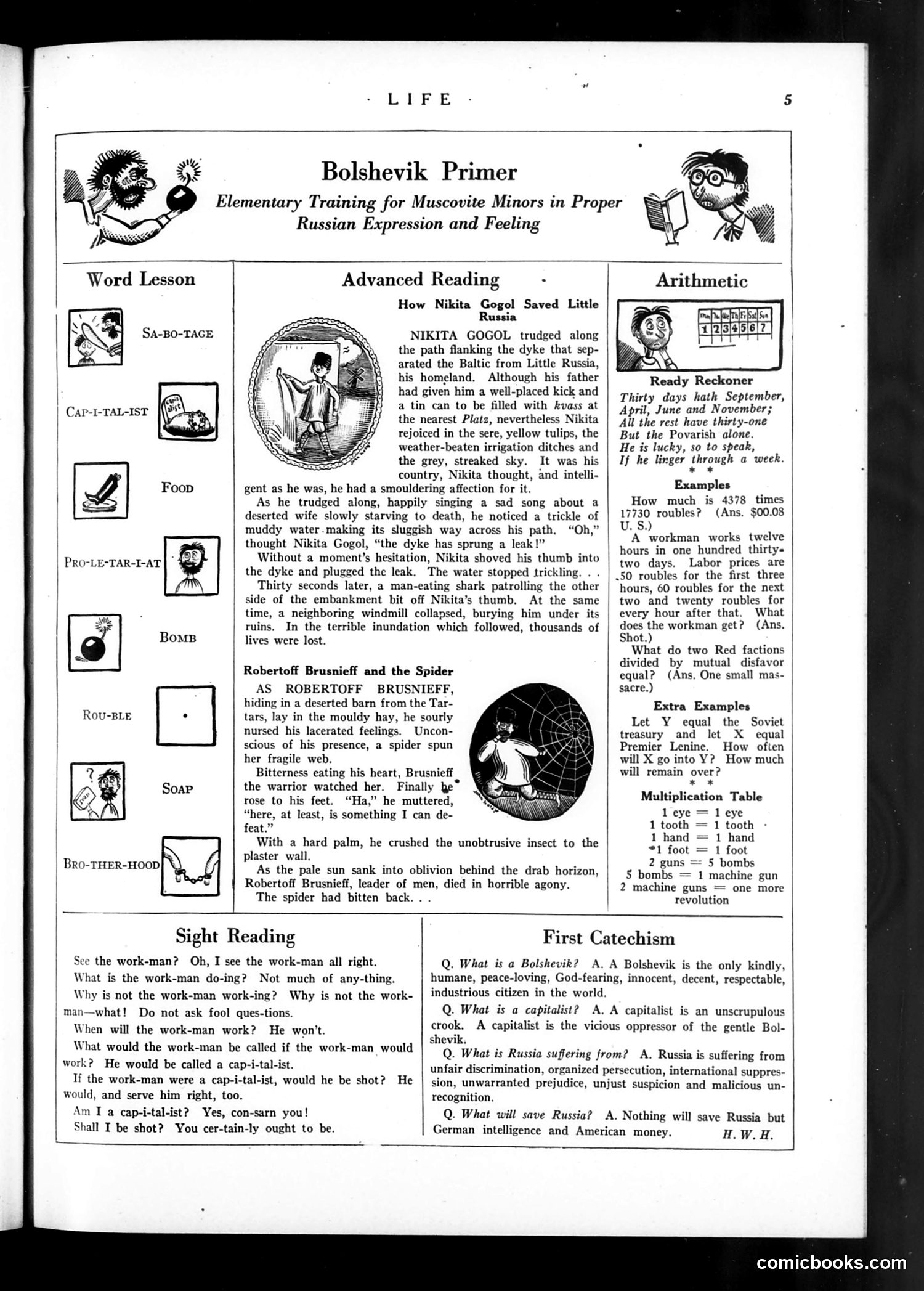 Life — August 31, 1922 — page 7: Life, 1922-08-31