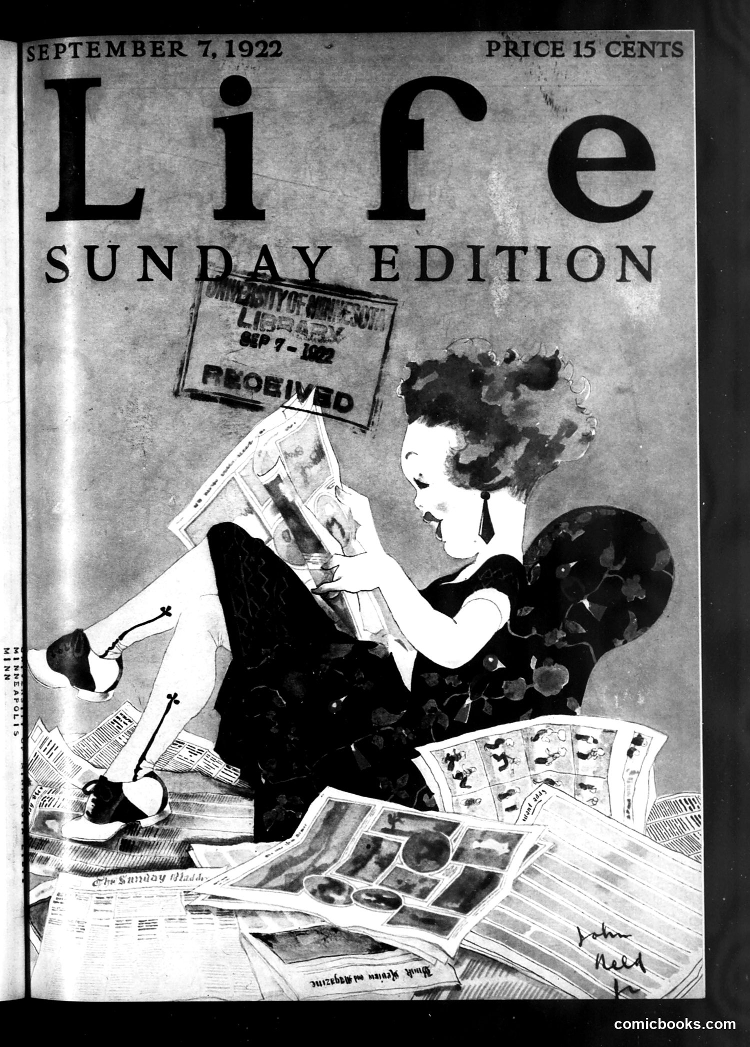Life — September 7, 1922 — page 1: Life, 1922-09-07