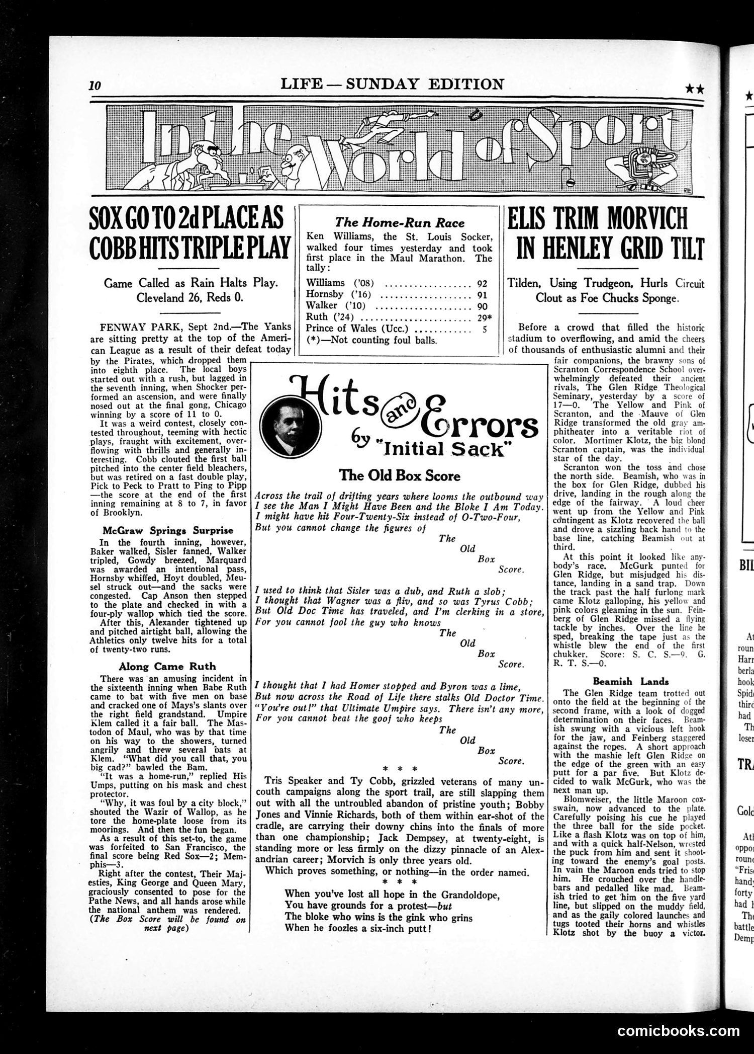 Life — September 7, 1922 — page 12: Life, 1922-09-07
