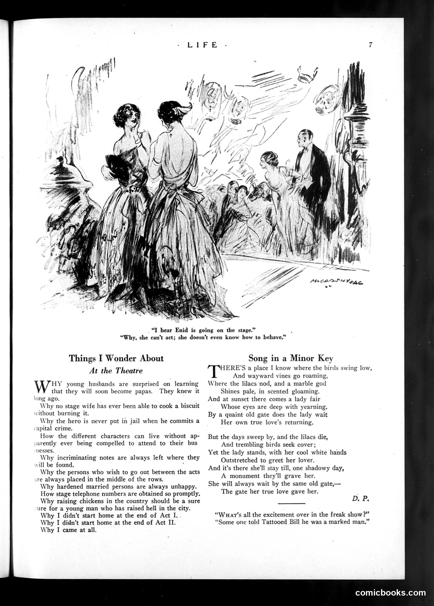 Life — October 5, 1922 — page 9: Life, 1922-10-05
