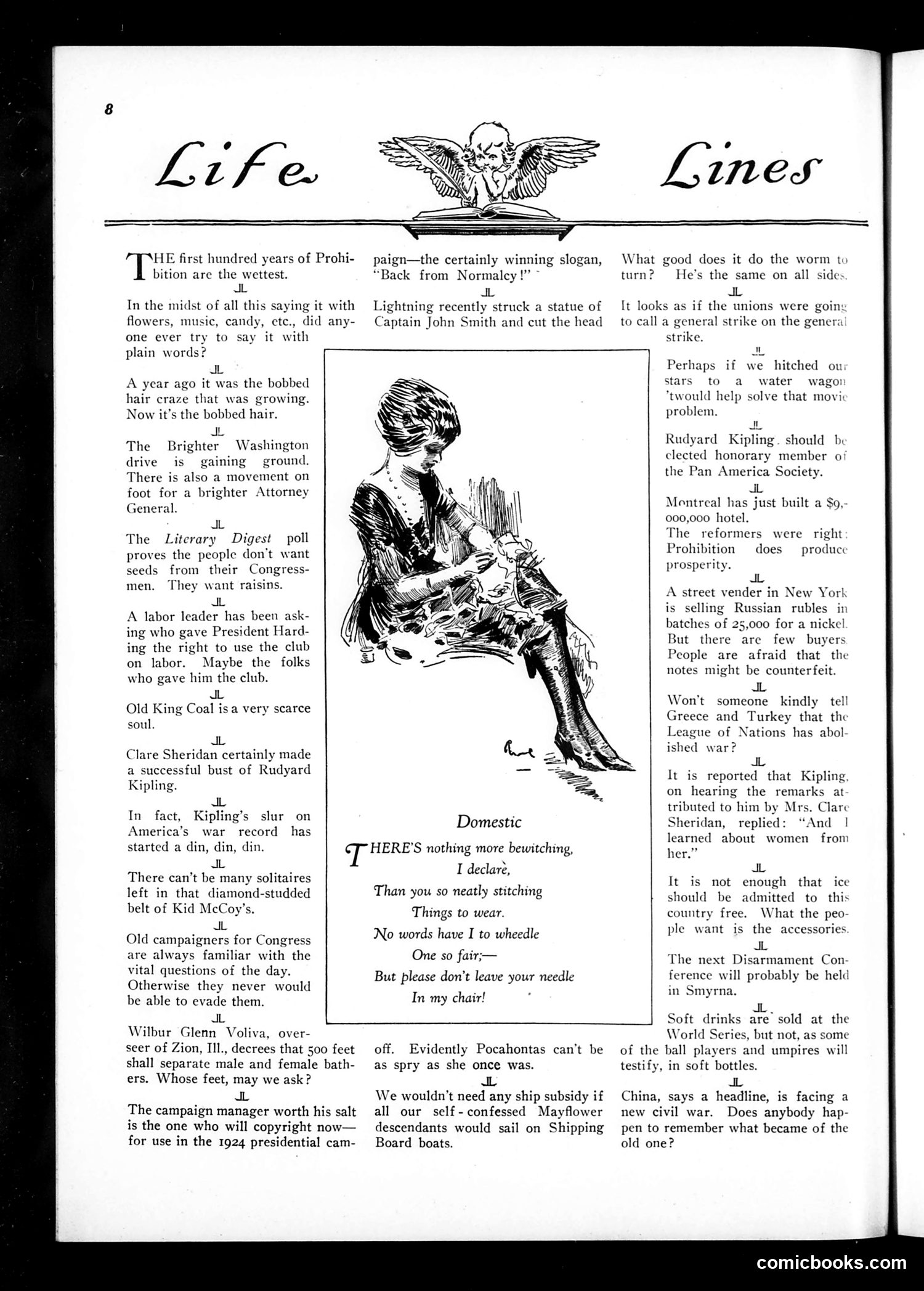 Life — October 5, 1922 — page 10: Life, 1922-10-05