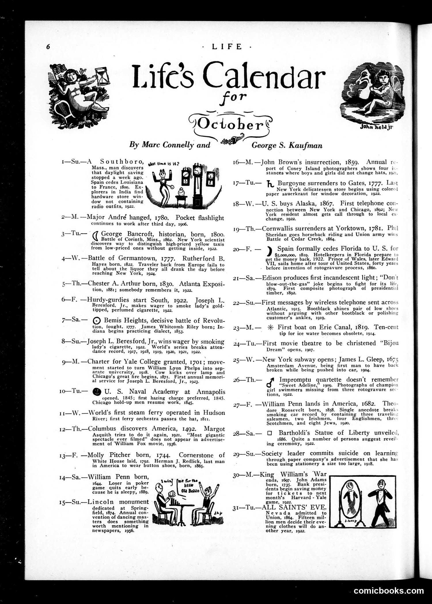 Life — October 12, 1922 — page 8: Life, 1922-10-12