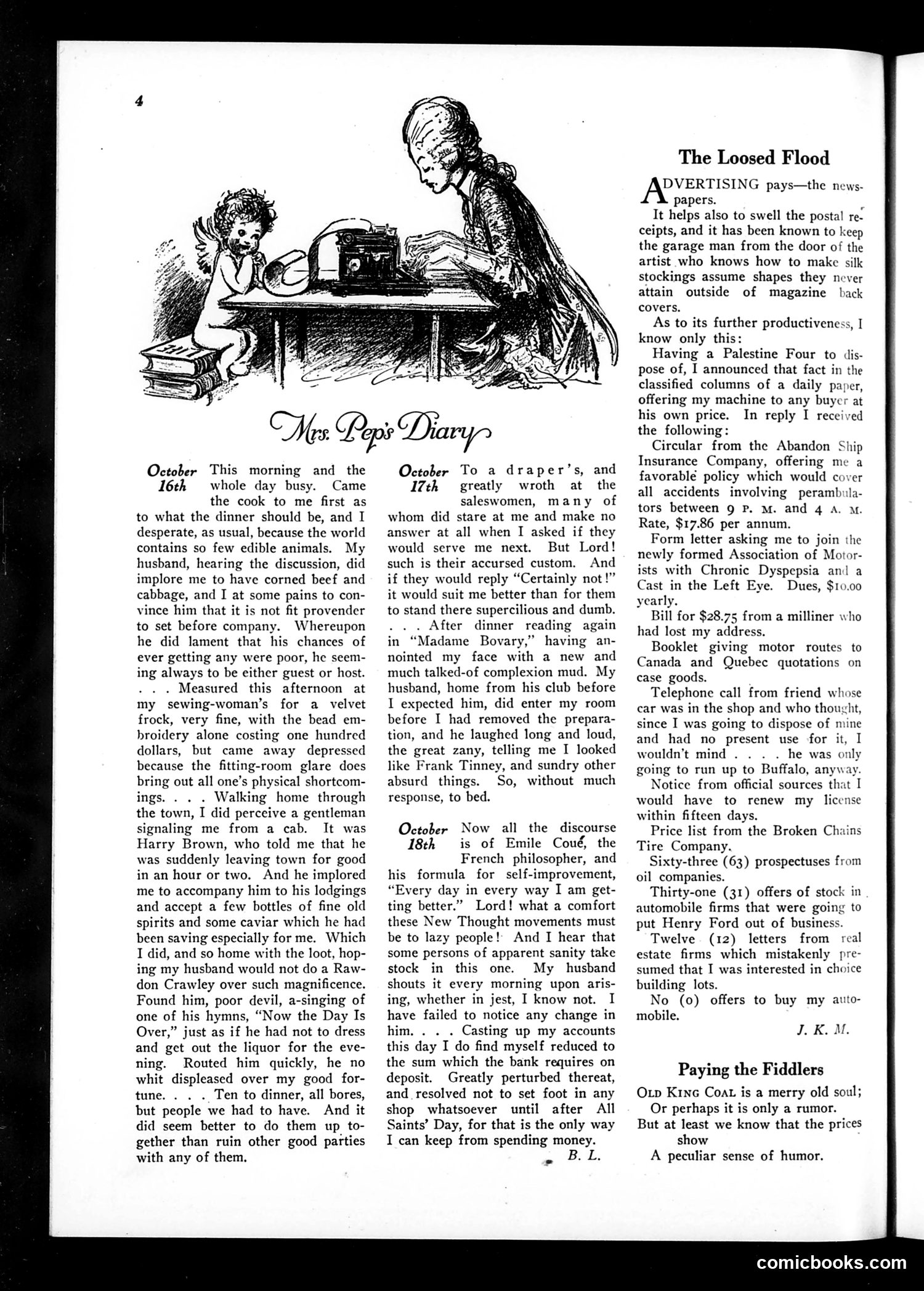 Life — October 19, 1922 — page 6: Life, 1922-10-19