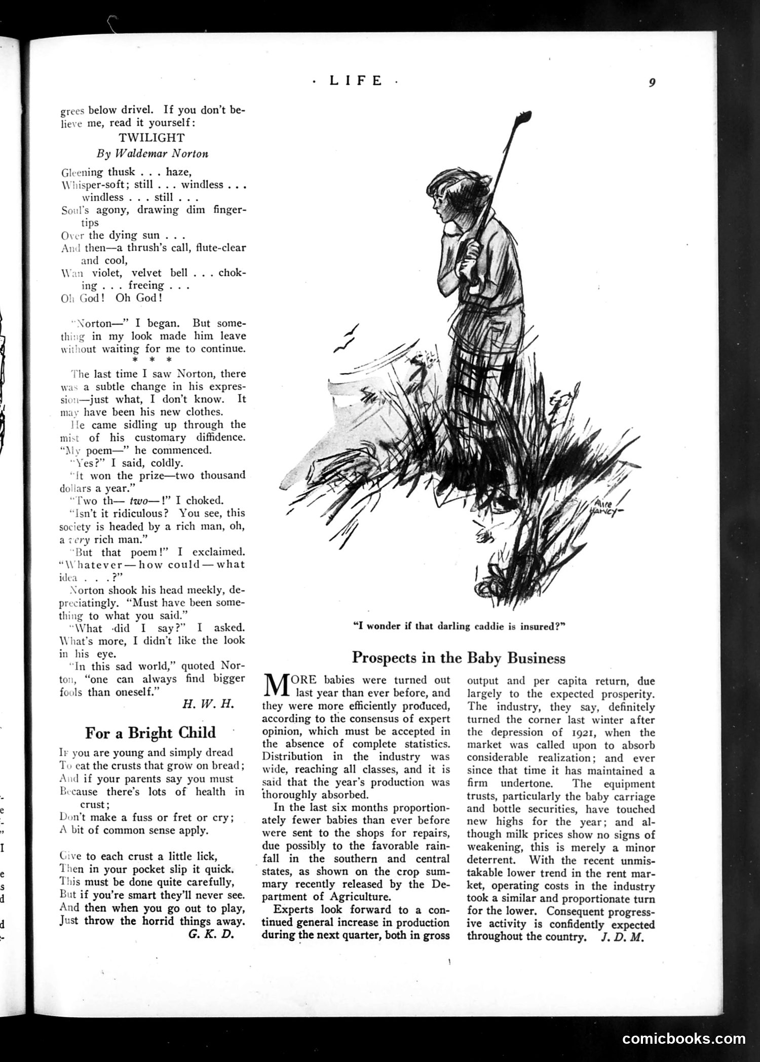 Life — October 19, 1922 — page 11: Life, 1922-10-19
