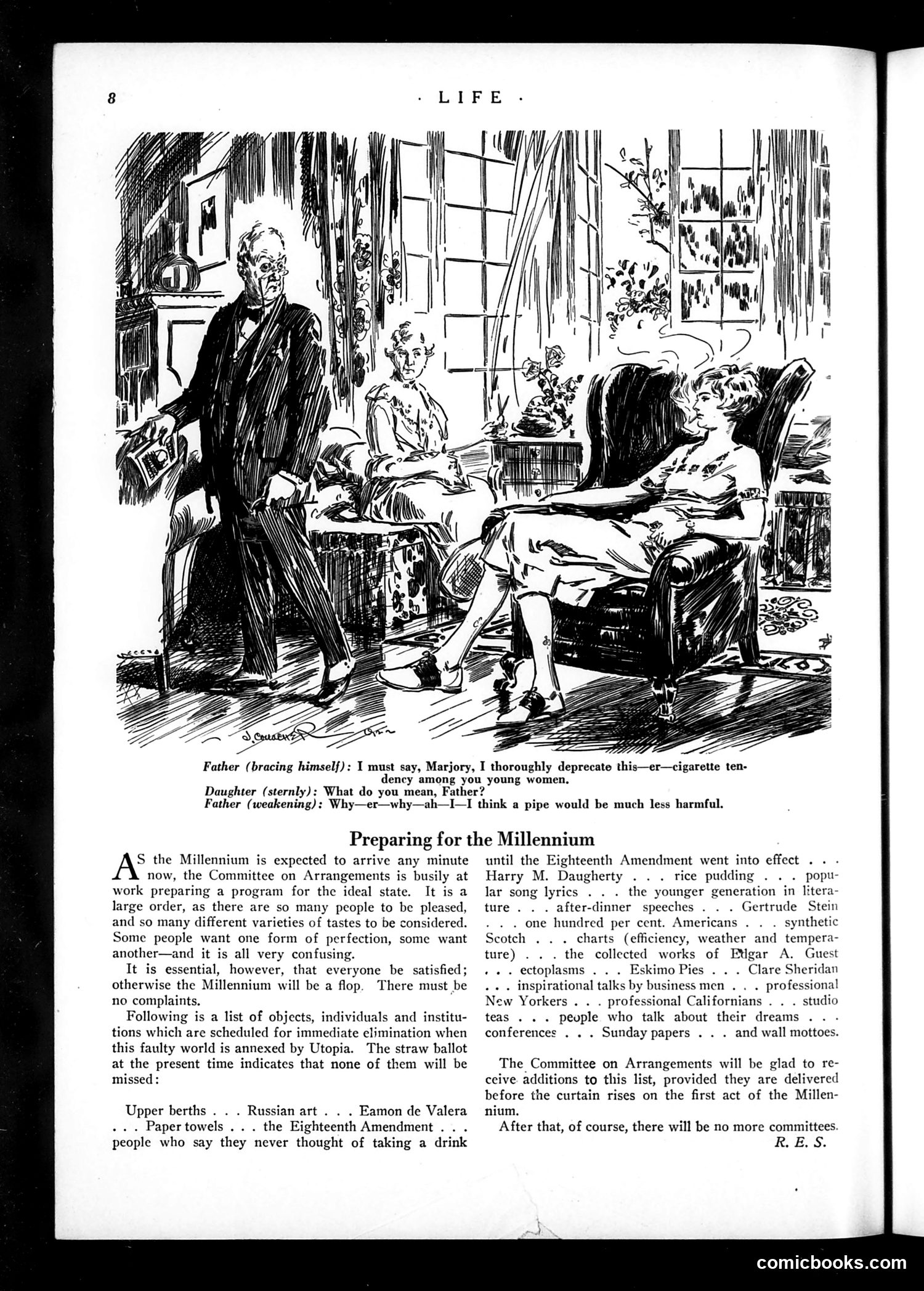 Life — November 2, 1922 — page 10: Life, 1922-11-02