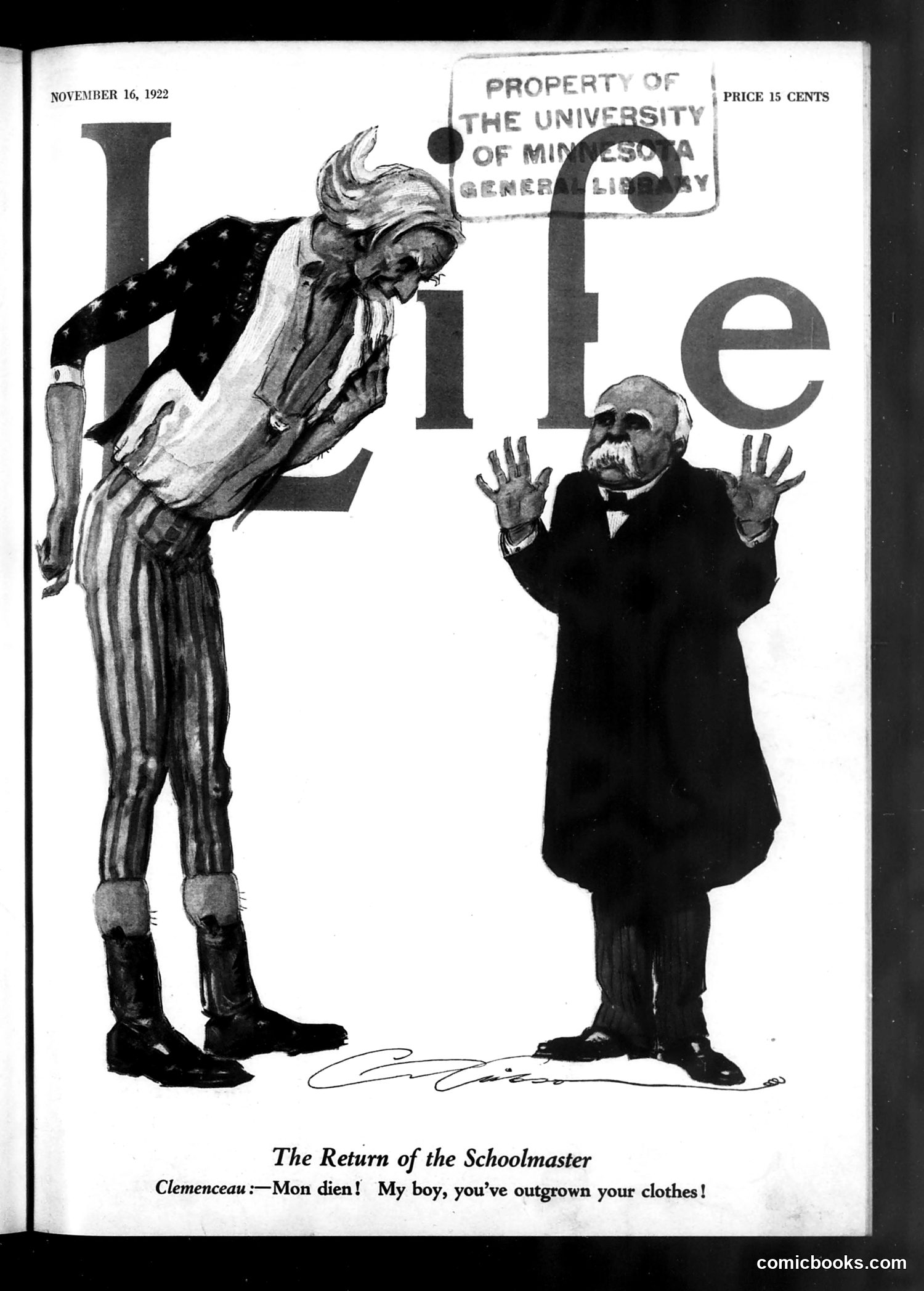 Life — November 16, 1922 — page 1: Life, 1922-11-16