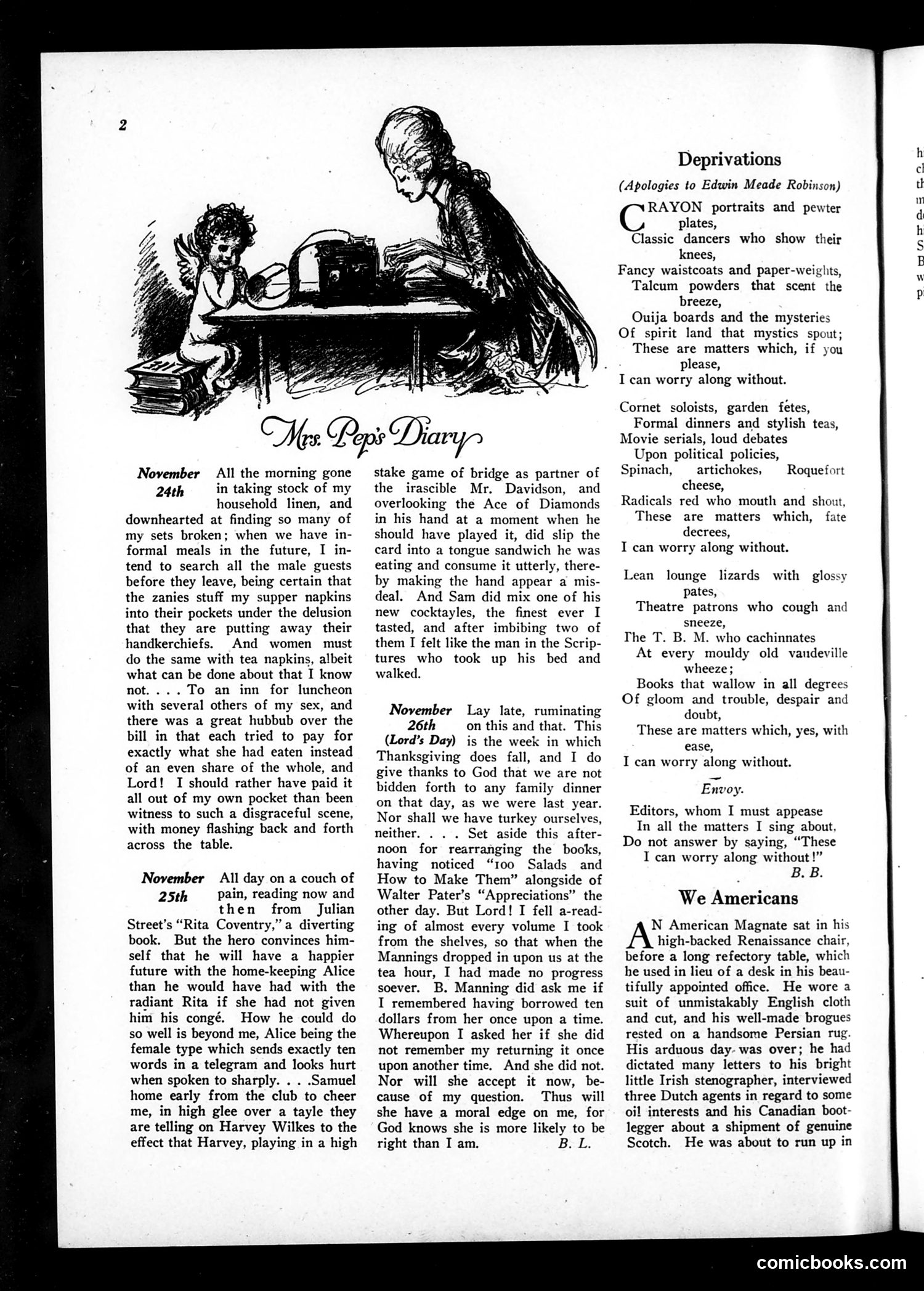Life — November 30, 1922 — page 4: Life, 1922-11-30