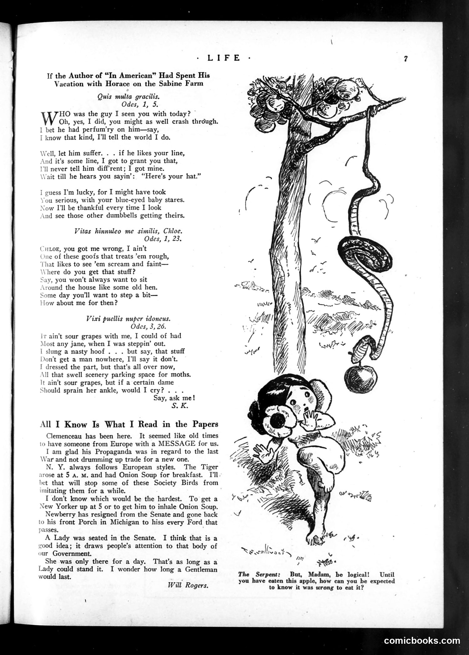 Life — December 14, 1922 — page 9: Life, 1922-12-14