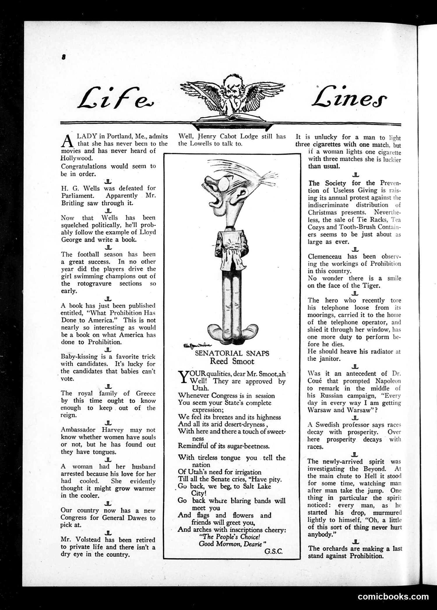 Life — December 14, 1922 — page 10: Life, 1922-12-14