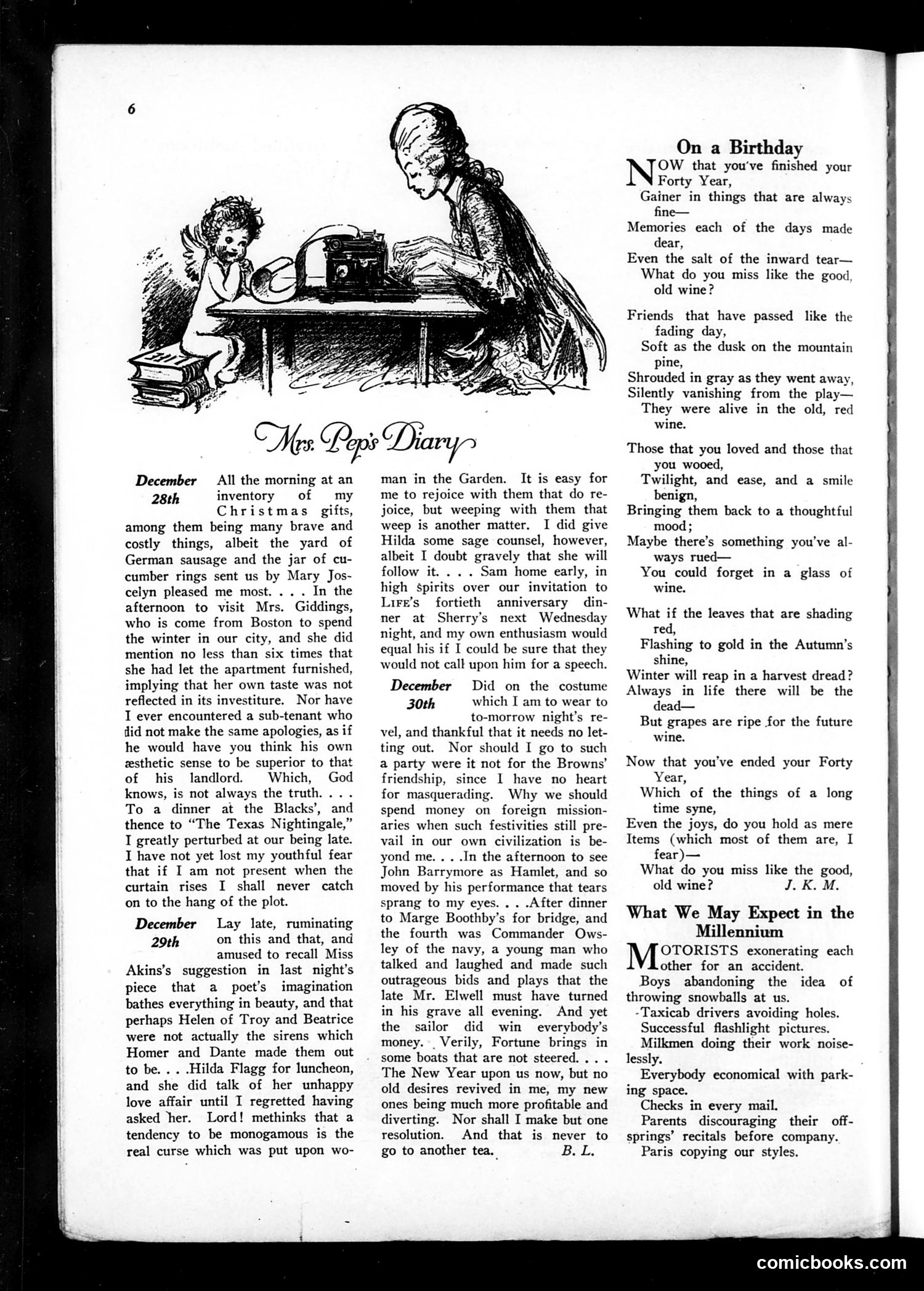 Life — January 4, 1923 — page 8: Life, 1923-01-04