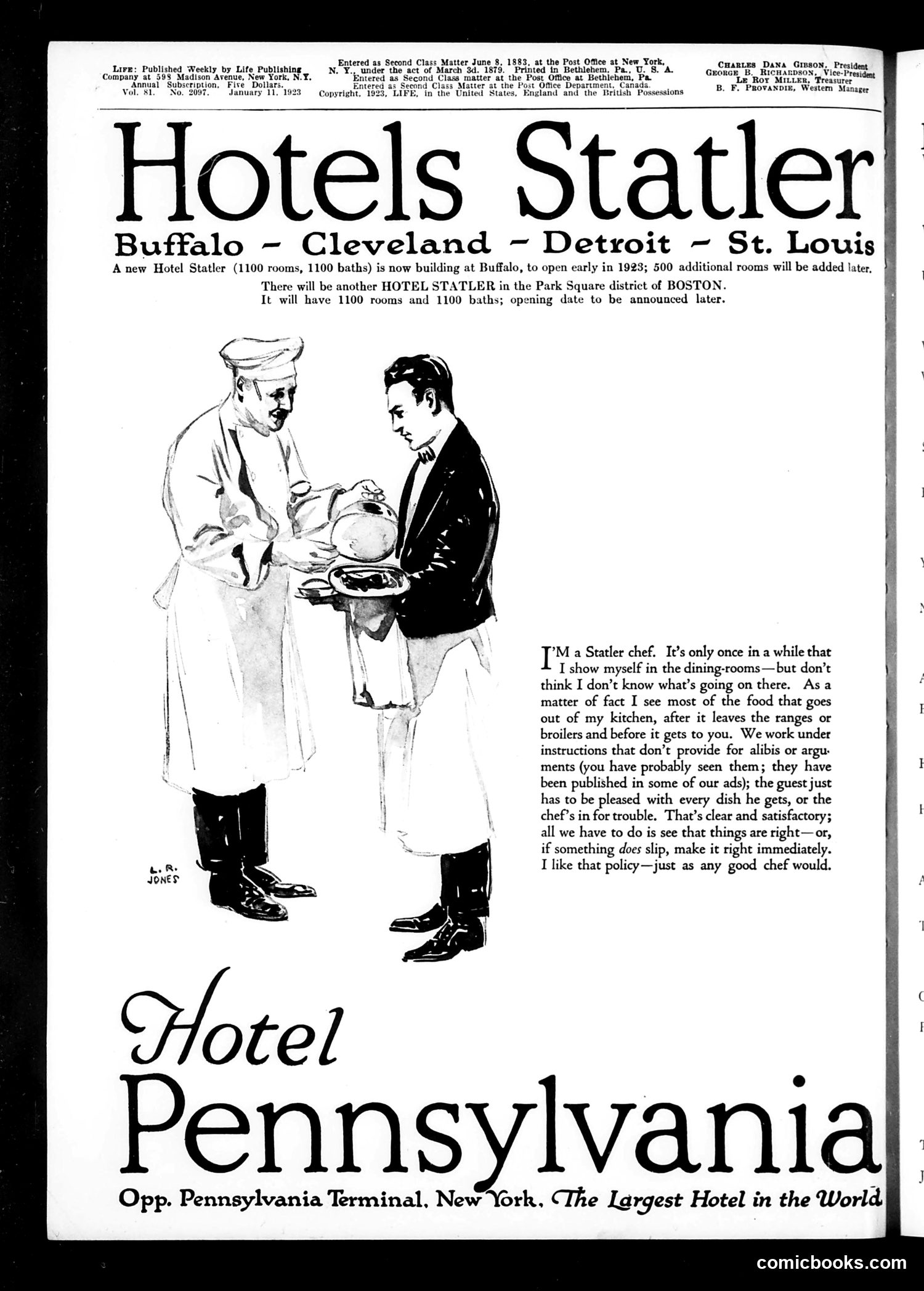 Life — January 11, 1923 — page 2: Life, 1923-01-11