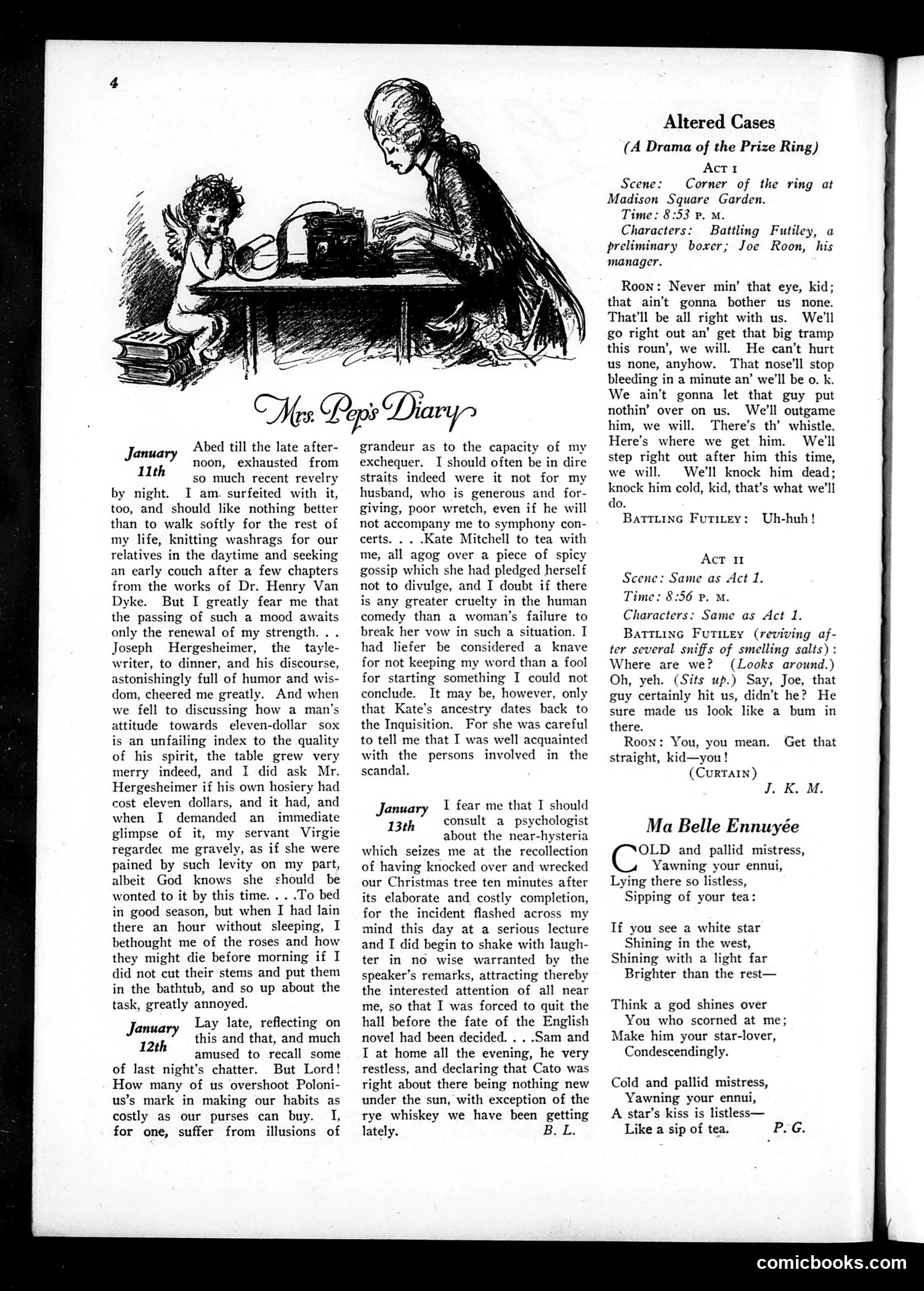 Life — January 18, 1923 — page 6: Life, 1923-01-18