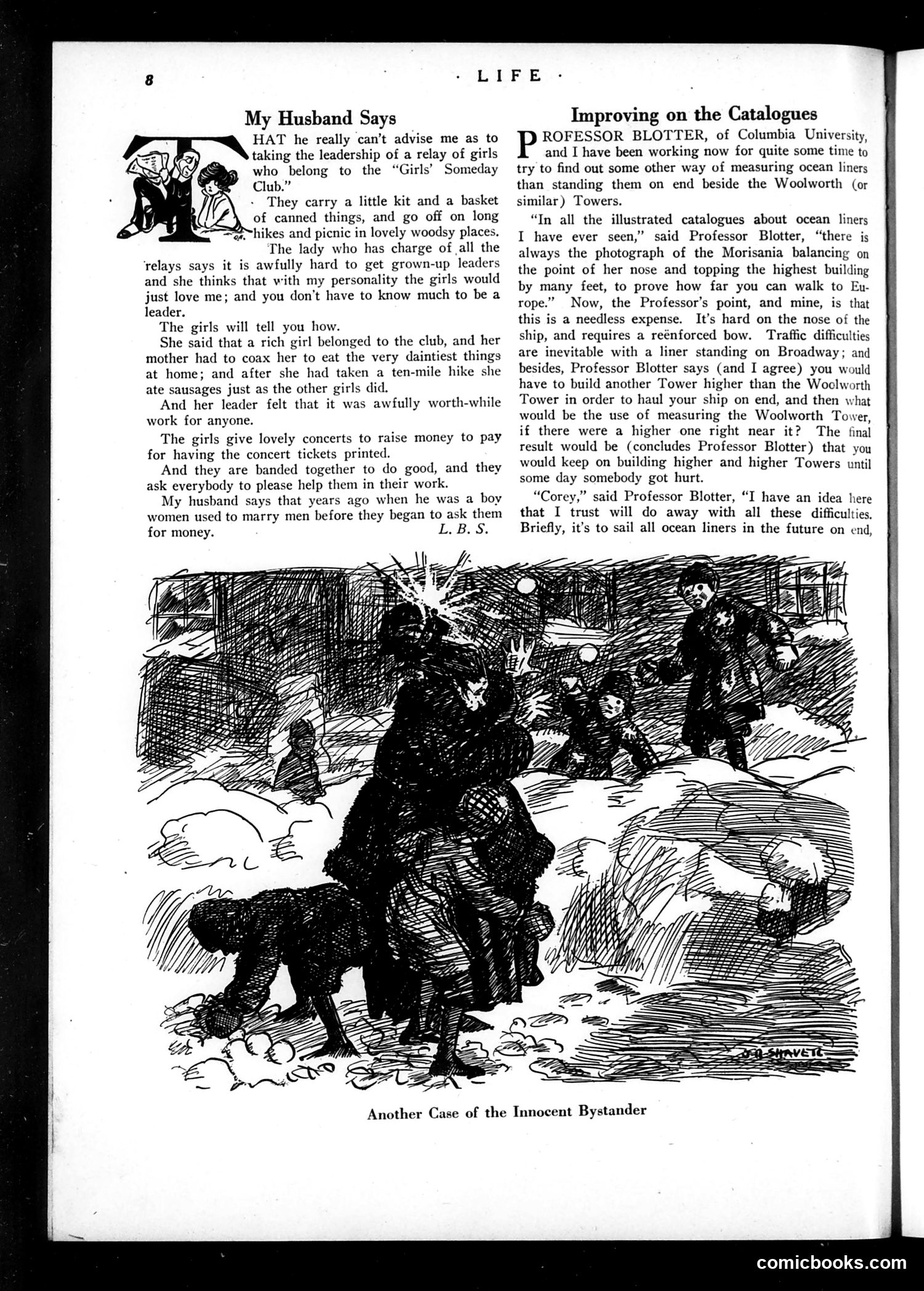 Life — January 18, 1923 — page 10: Life, 1923-01-18