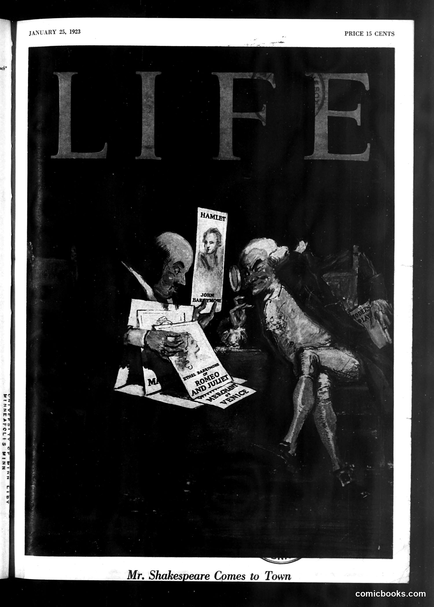 Life — January 25, 1923 — page 1: Life, 1923-01-25