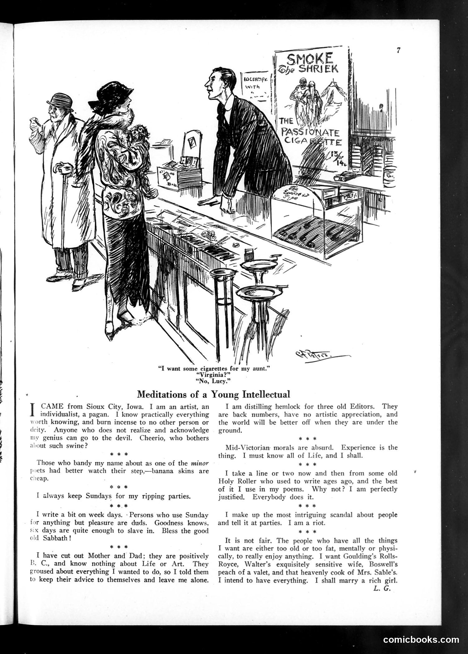 Life — February 1, 1923 — page 9: Life, 1923-02-01