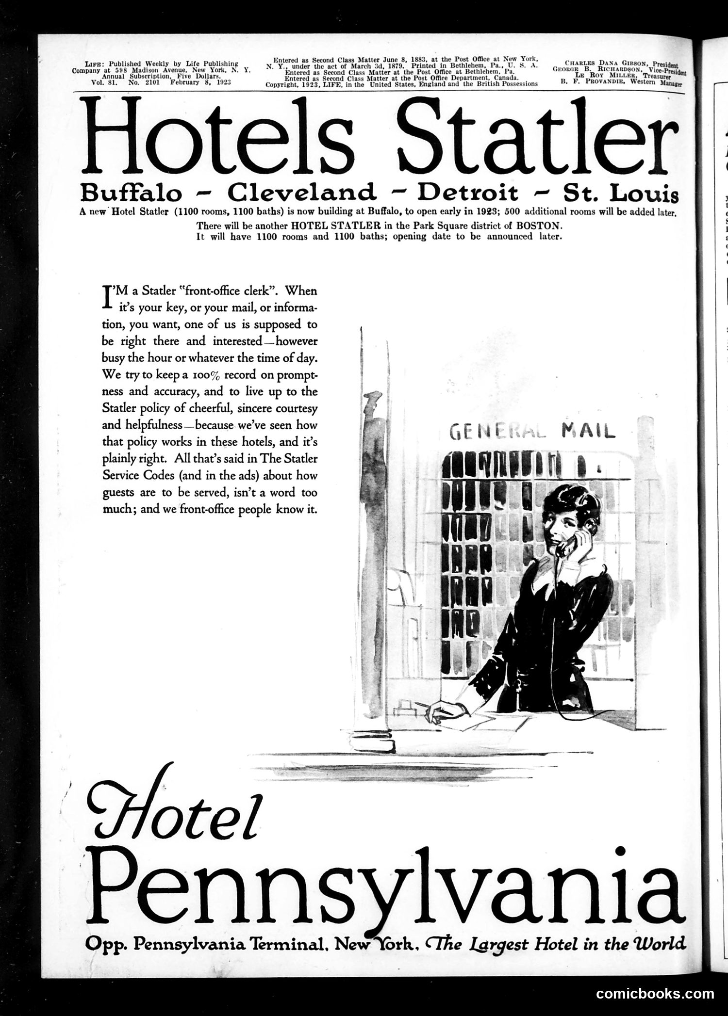 Life — February 8, 1923 — page 2: Life, 1923-02-08