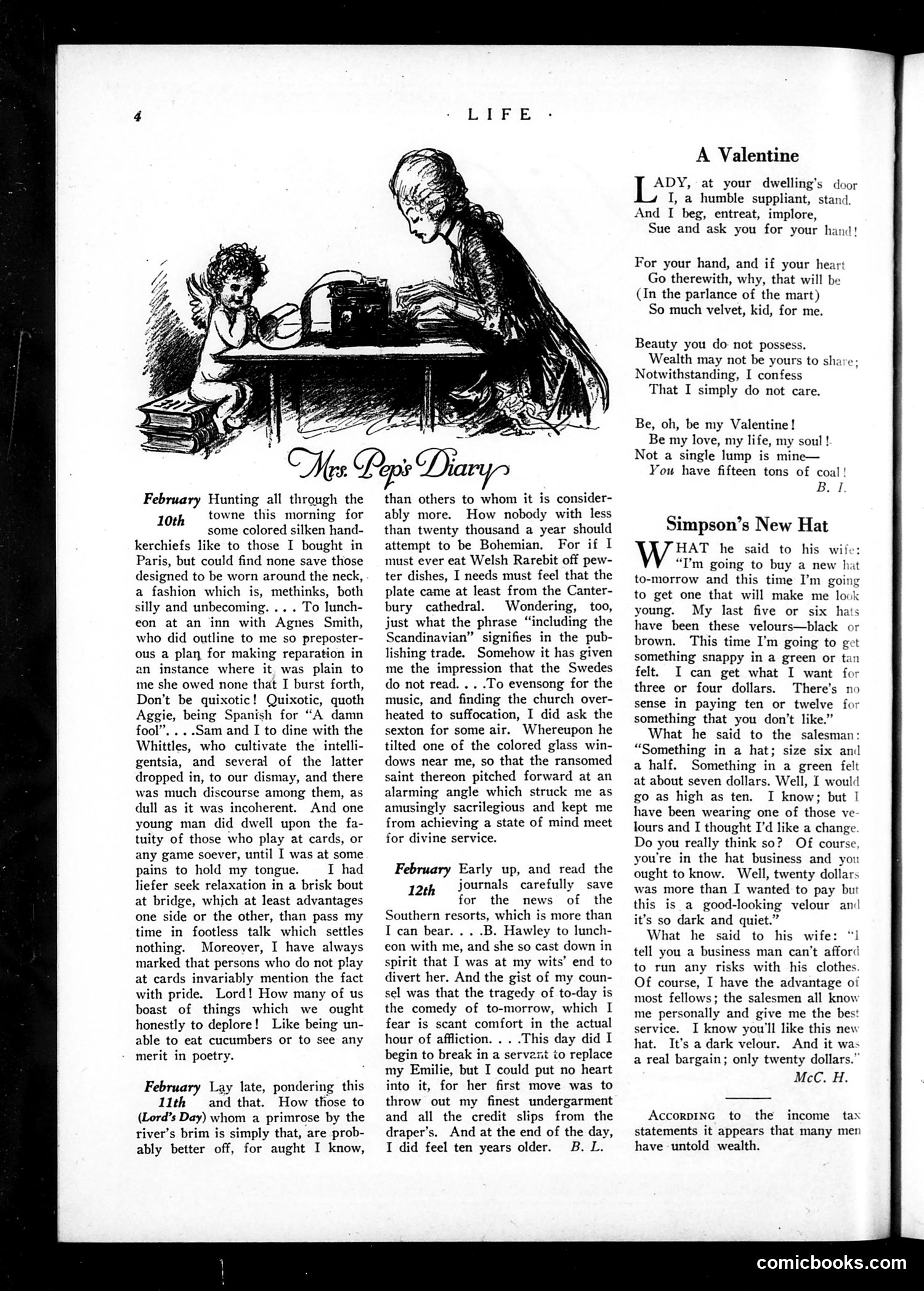 Life — February 15, 1923 — page 6: Life, 1923-02-15