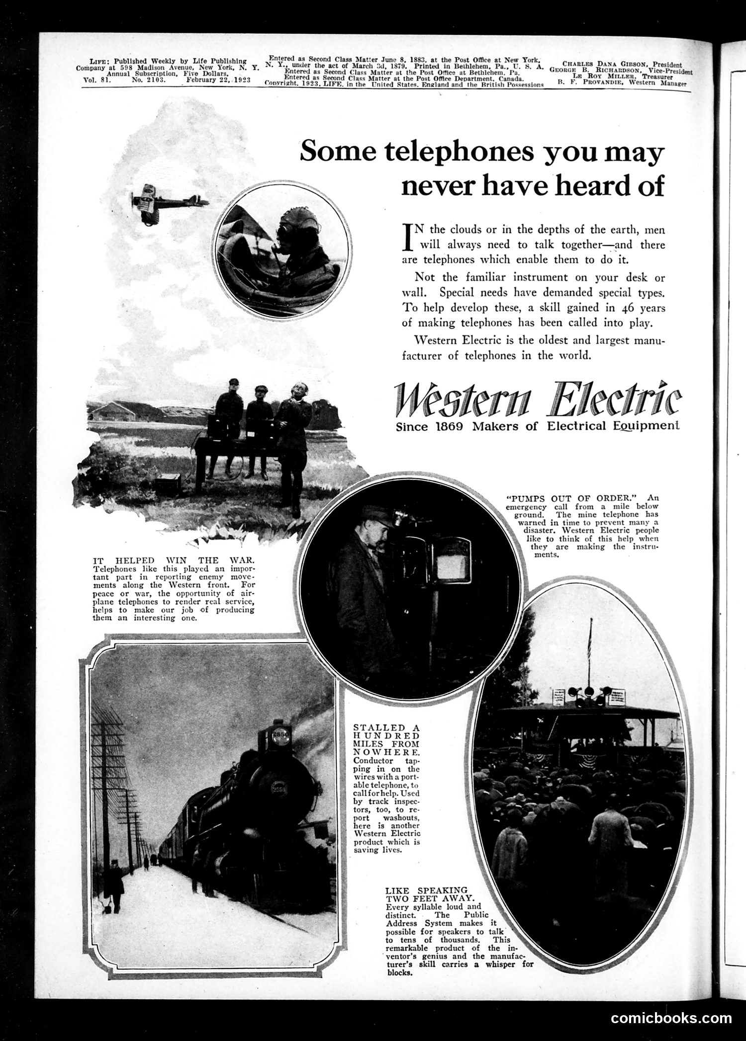 Life — February 22, 1923 — page 2: Life, 1923-02-22