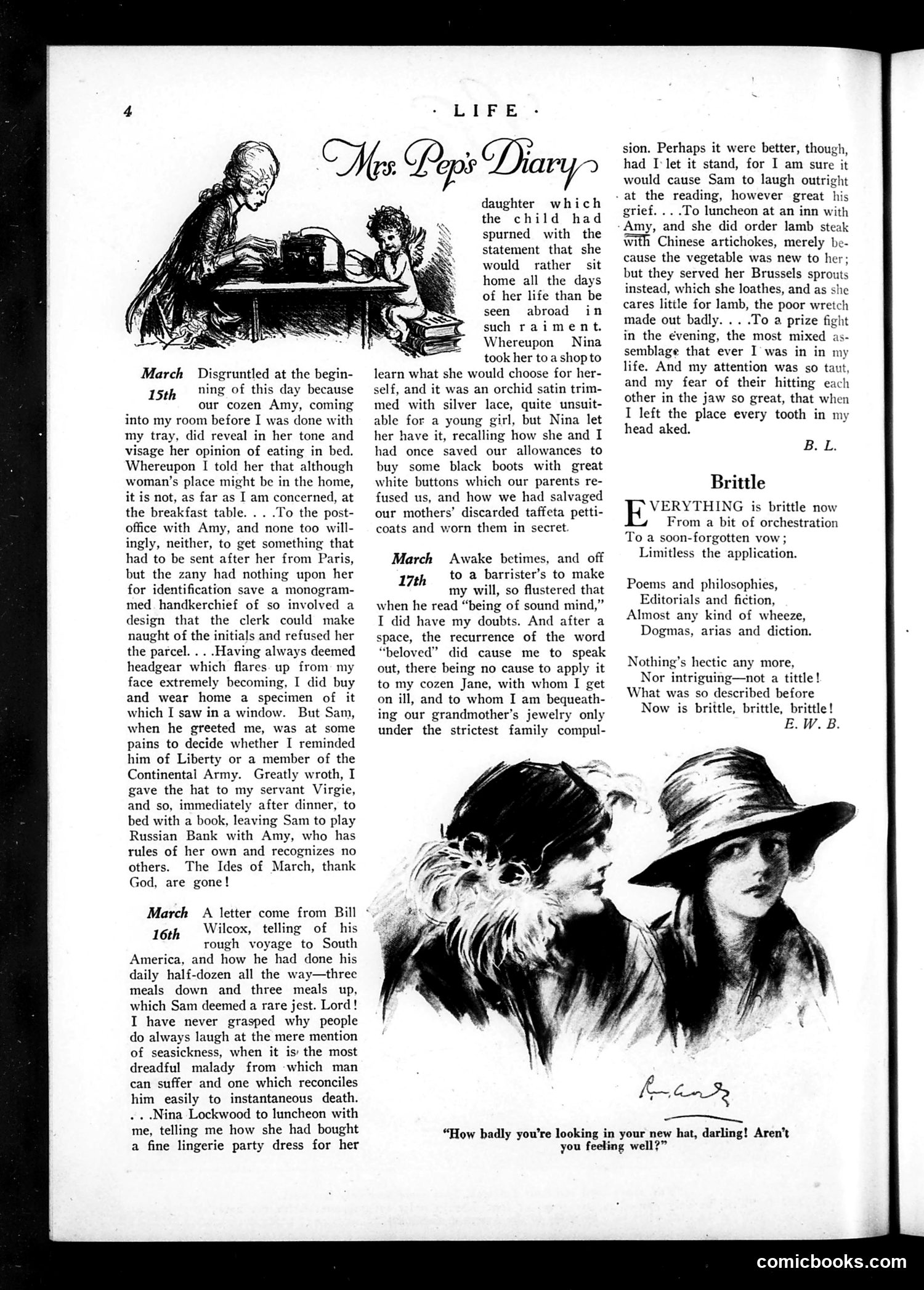Life — March 22, 1923 — page 6: Life, 1923-03-22