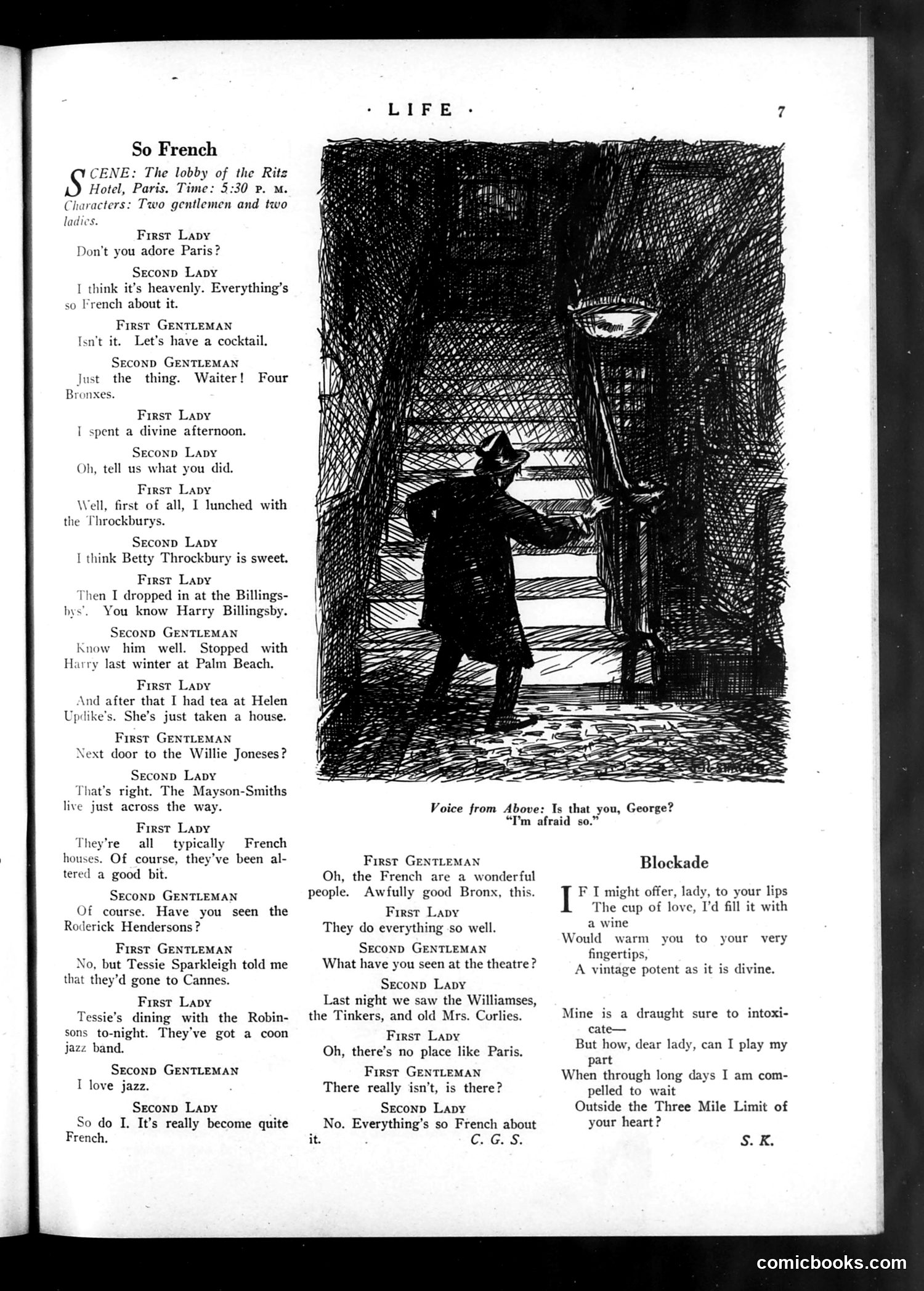 Life — March 22, 1923 — page 9: Life, 1923-03-22