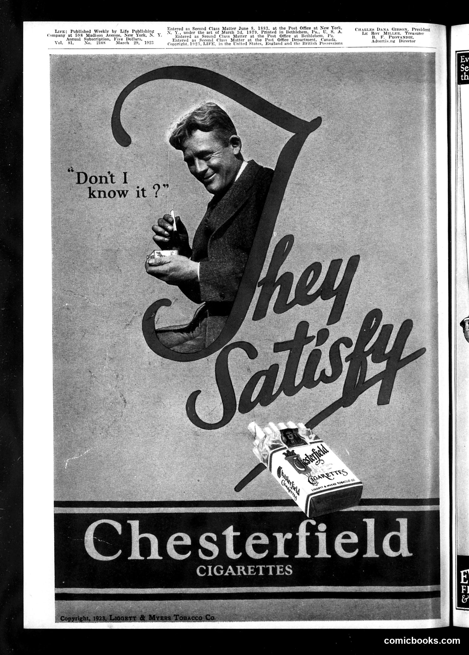 Life — March 29, 1923 — page 2: Life, 1923-03-29