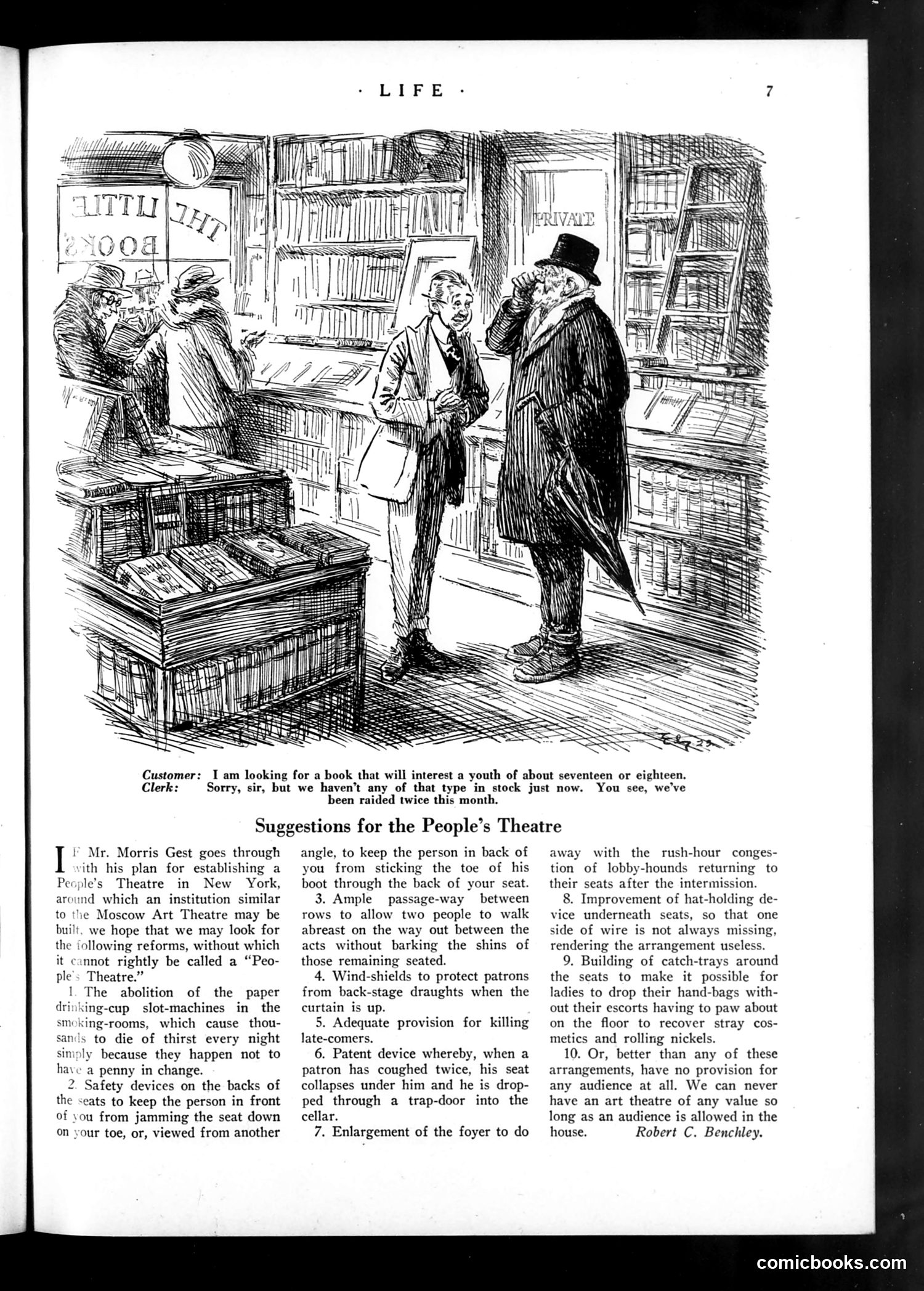 Life — April 5, 1923 — page 9: Life, 1923-04-05