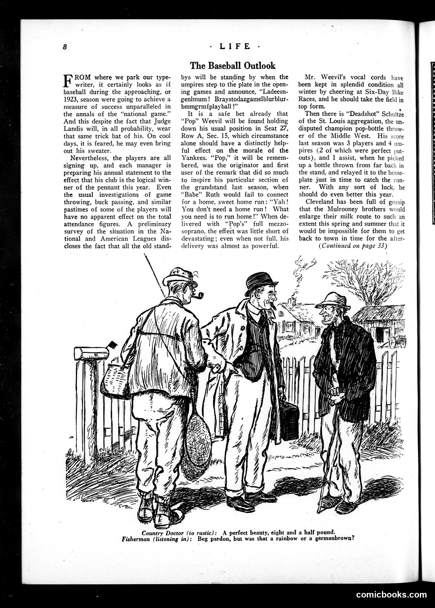 Life — April 5, 1923 — page 10: Life, 1923-04-05