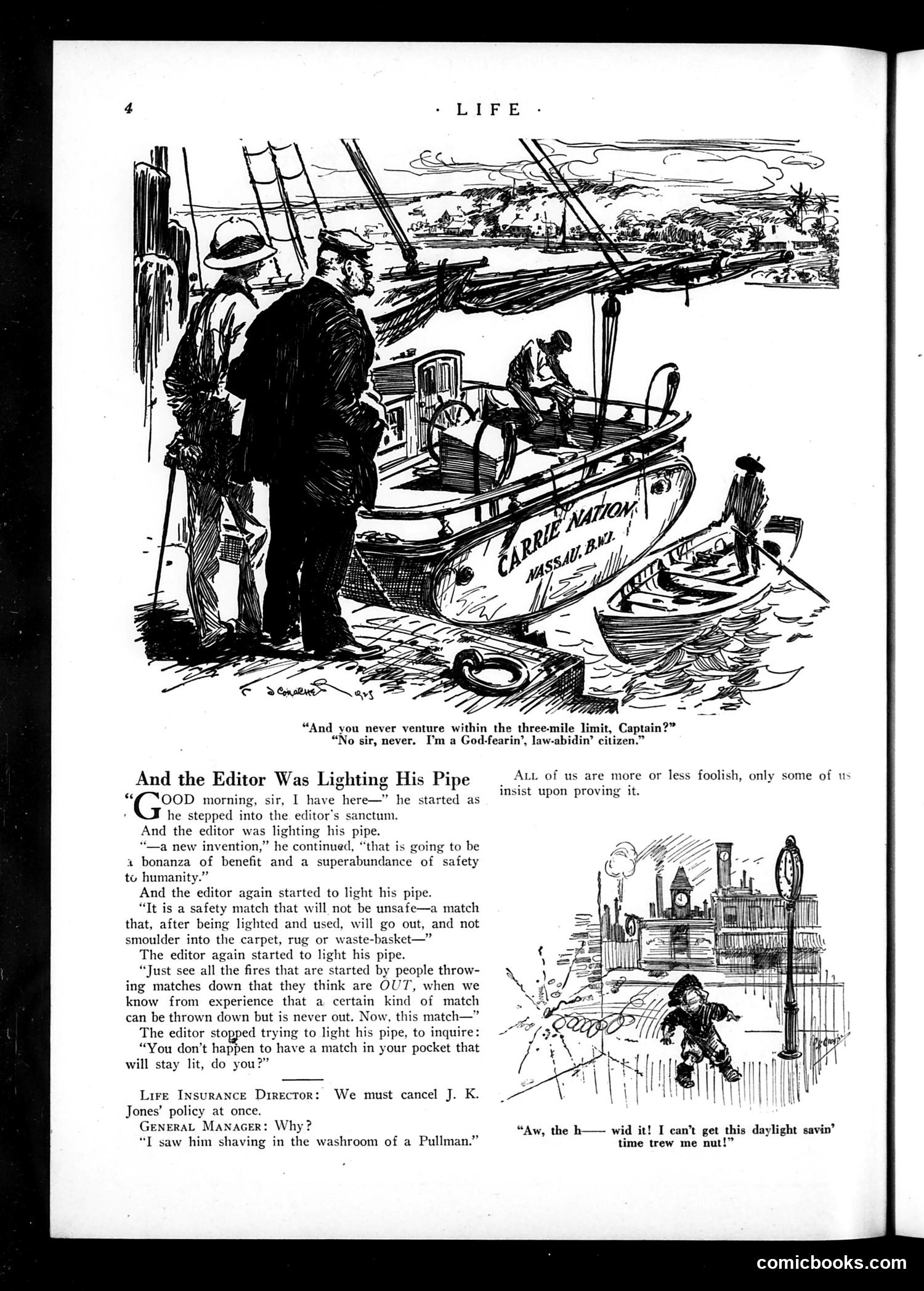 Life — April 26, 1923 — page 6: Life, 1923-04-26