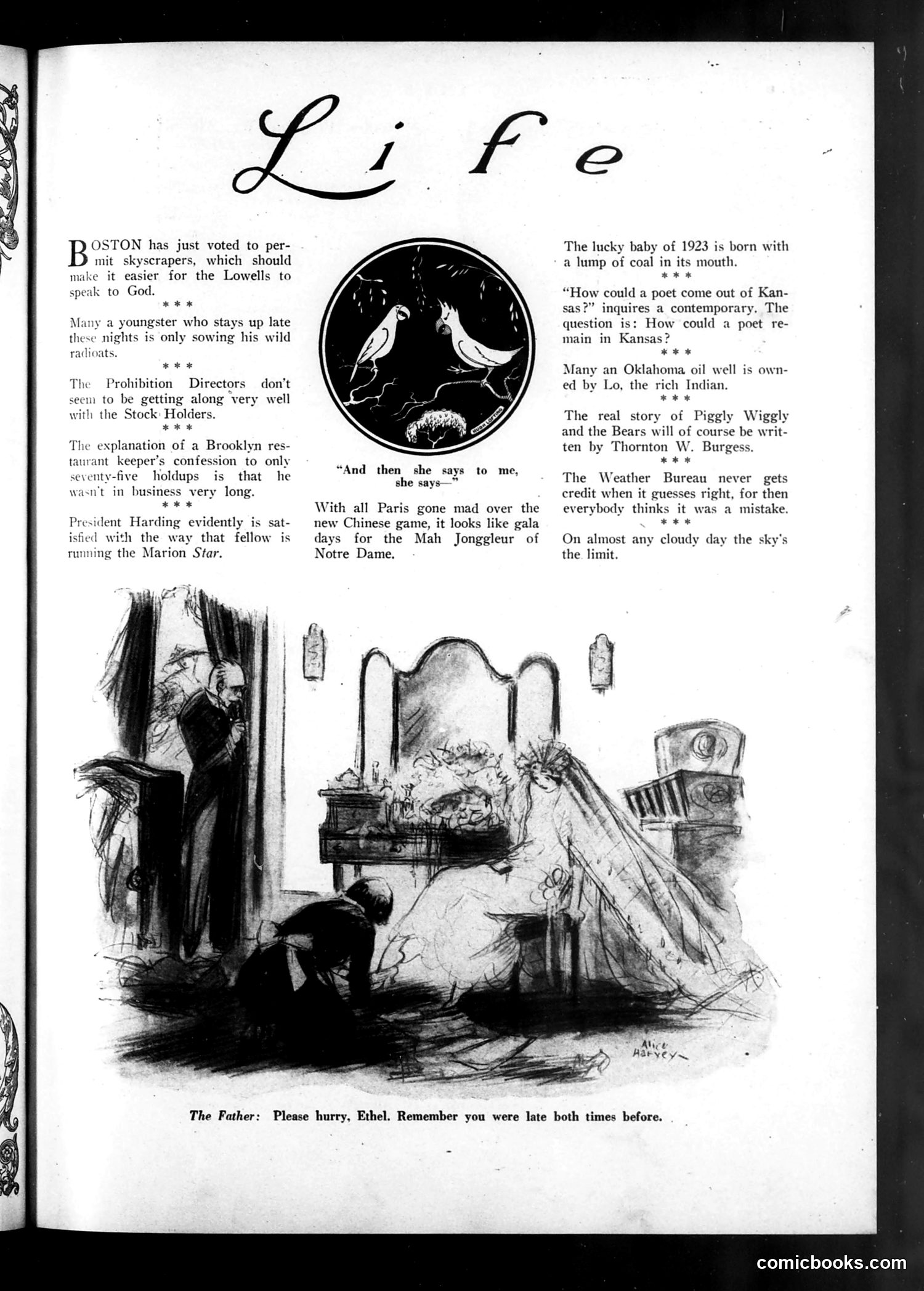 Life — May 3, 1923 — page 5: Life, 1923-05-03