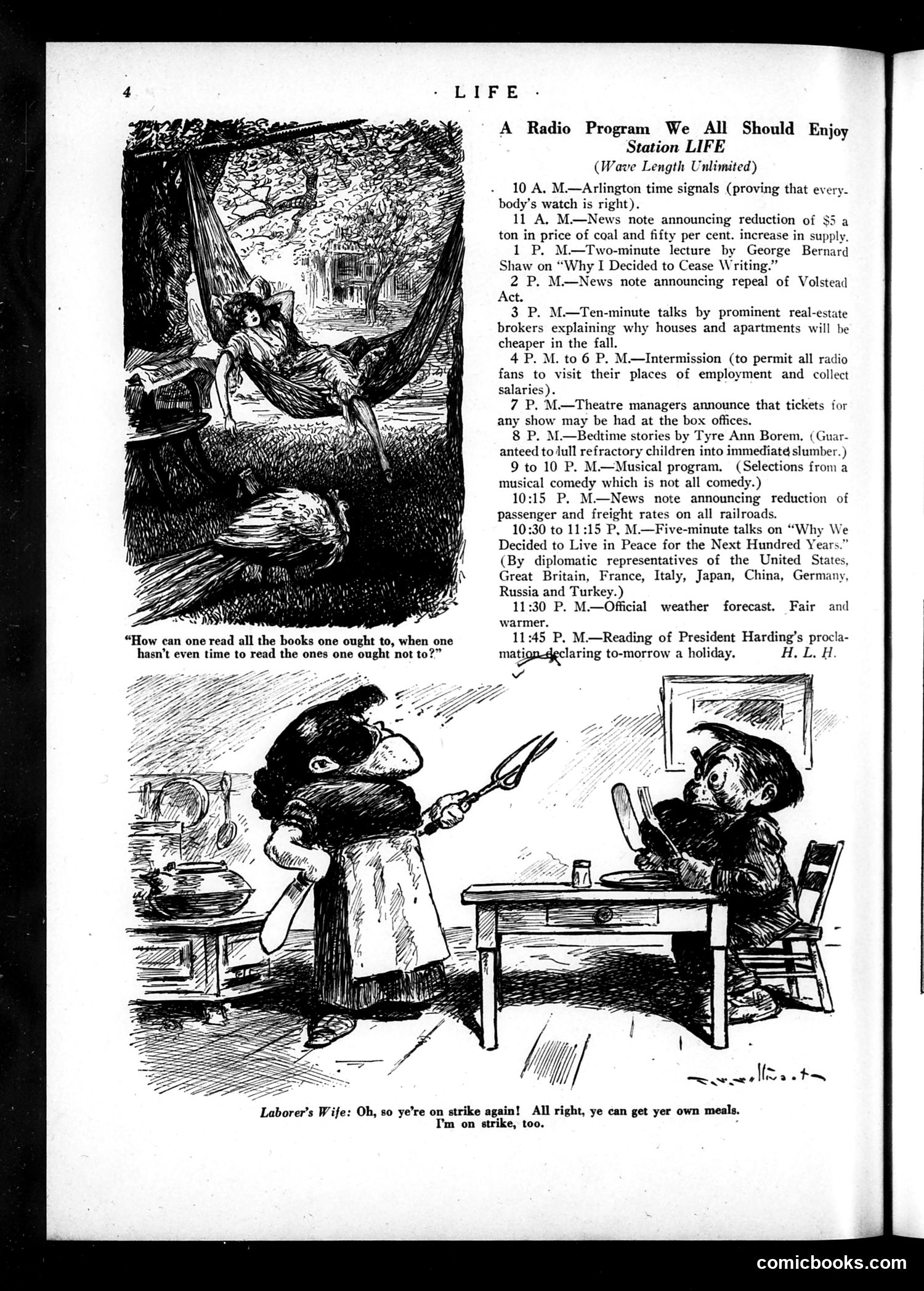 Life — May 3, 1923 — page 6: Life, 1923-05-03
