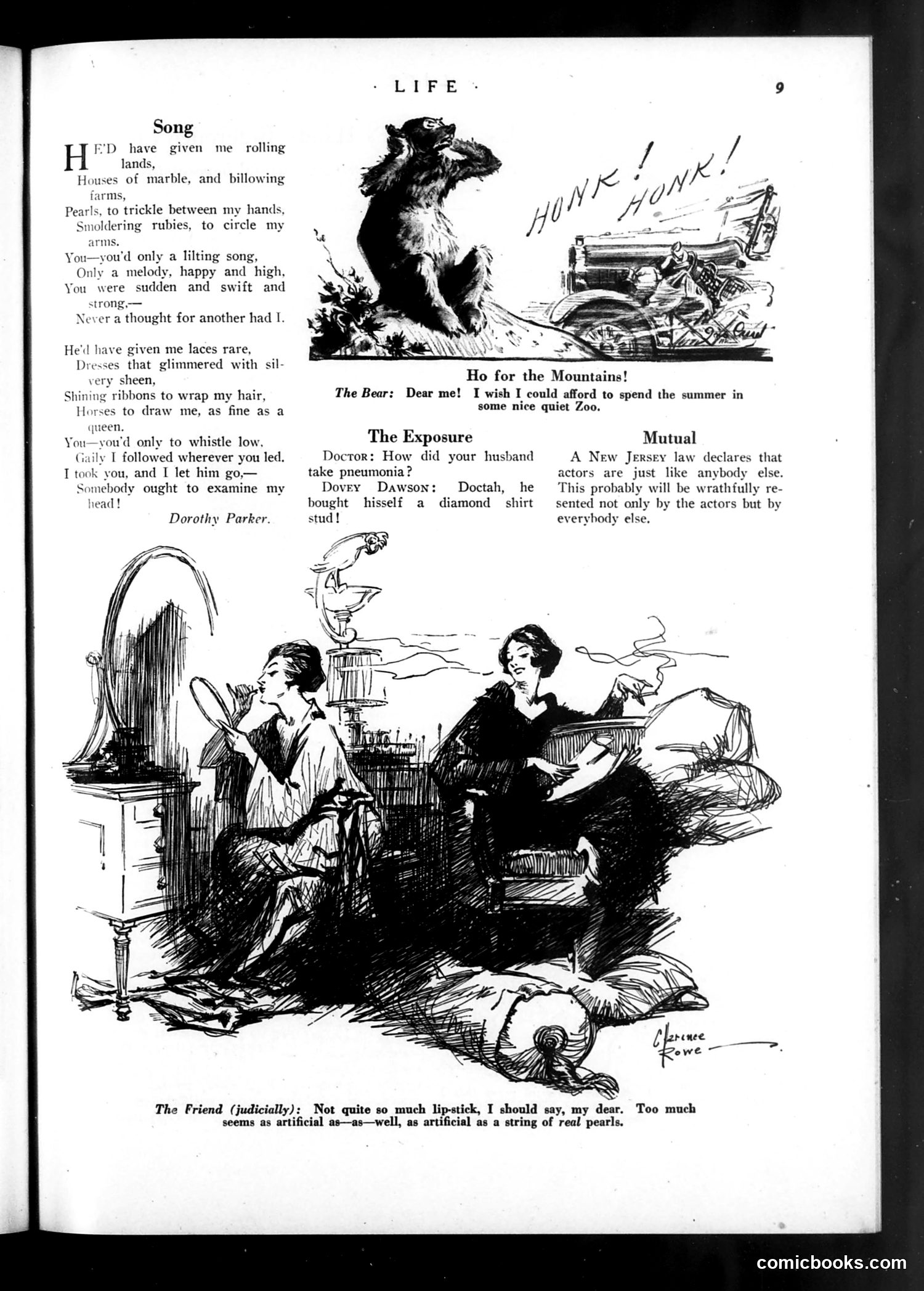 Life — May 3, 1923 — page 11: Life, 1923-05-03