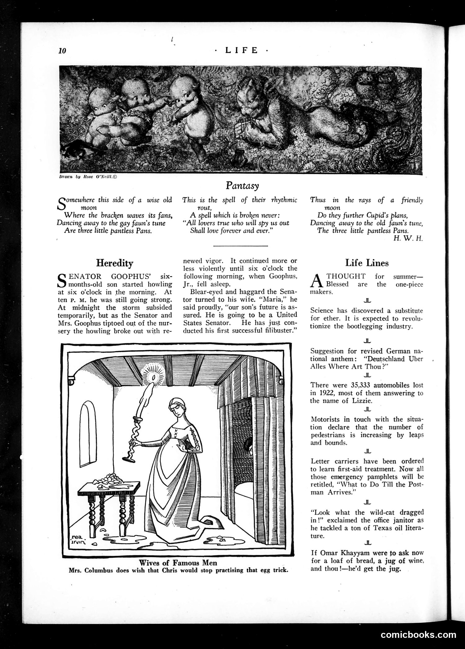 Life — May 10, 1923 — page 12: Life, 1923-05-10