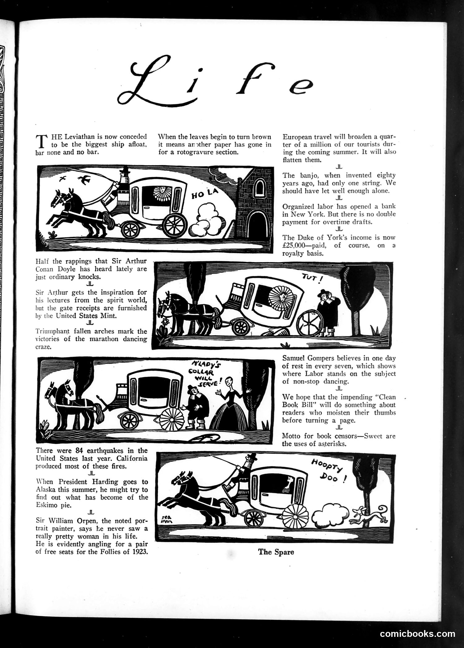 Life — May 17, 1923 — page 7: Life, 1923-05-17