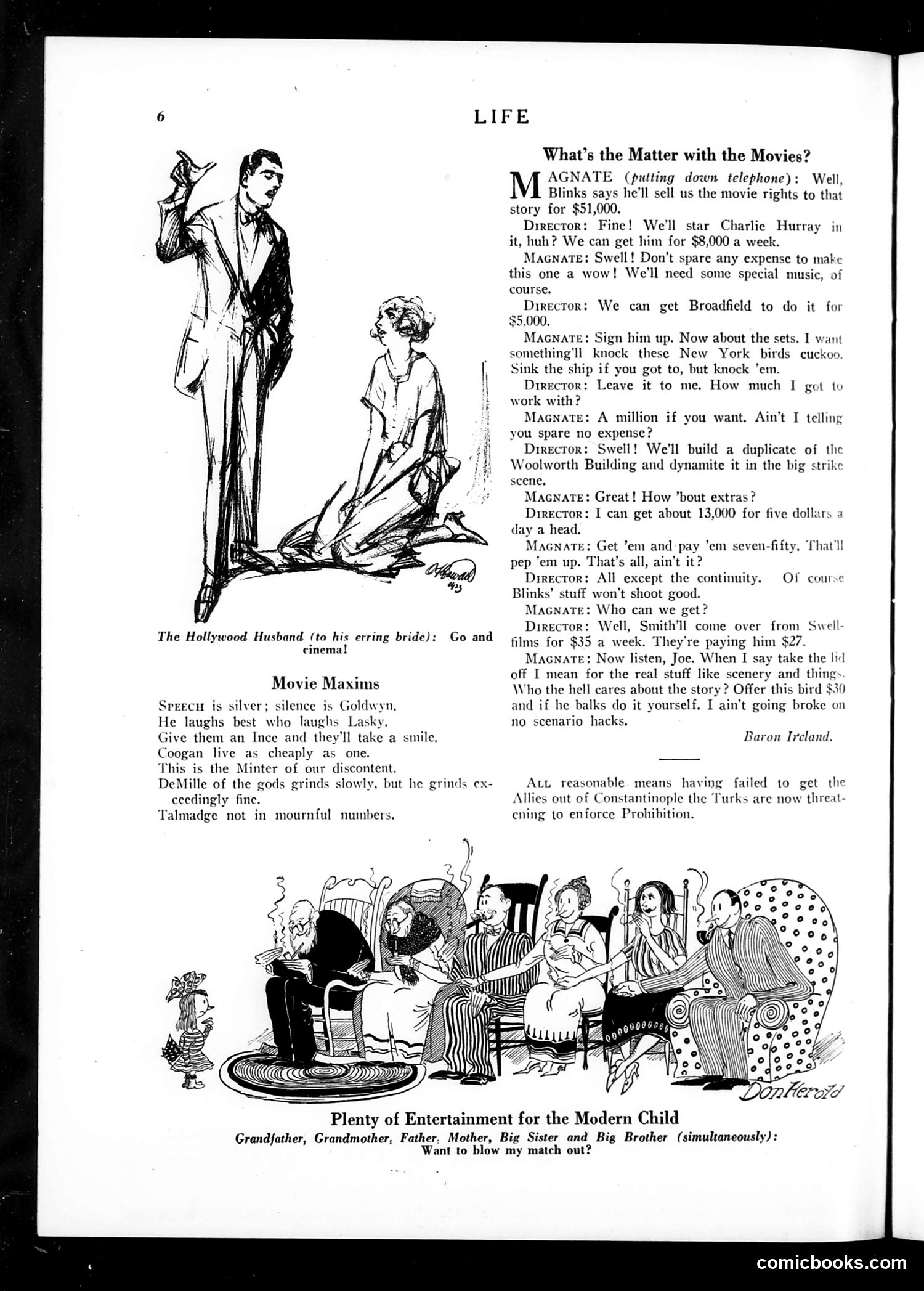 Life — June 14, 1923 — page 8: Life, 1923-06-14