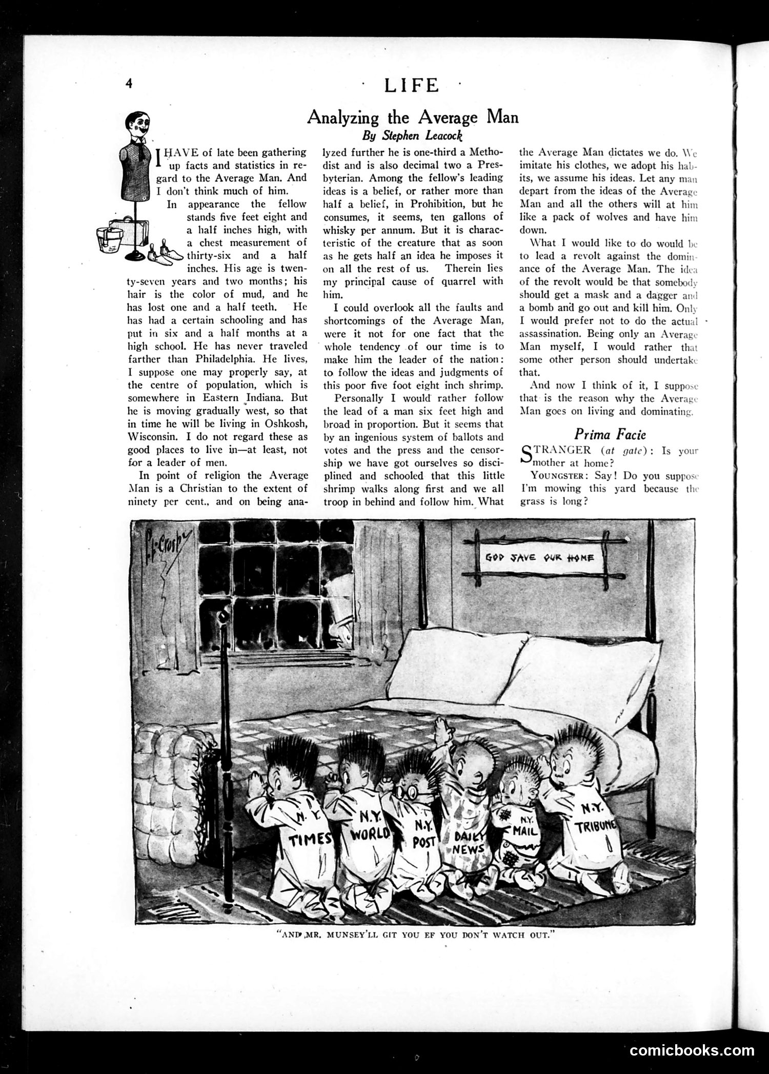 Life — June 28, 1923 — page 6: Life, 1923-06-28