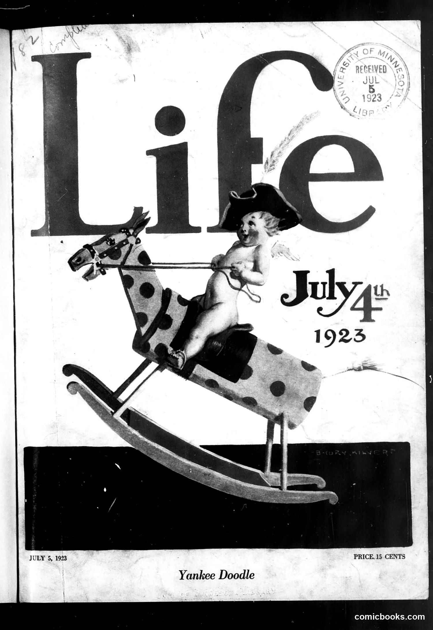 Life — July 5, 1923 — page 1: Life, 1923-07-05