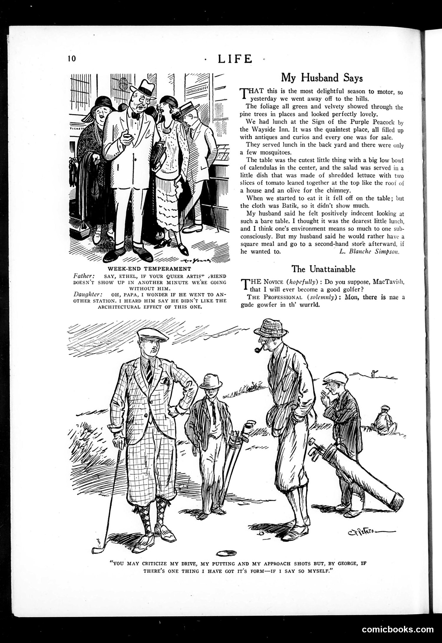 Life — July 5, 1923 — page 12: Life, 1923-07-05
