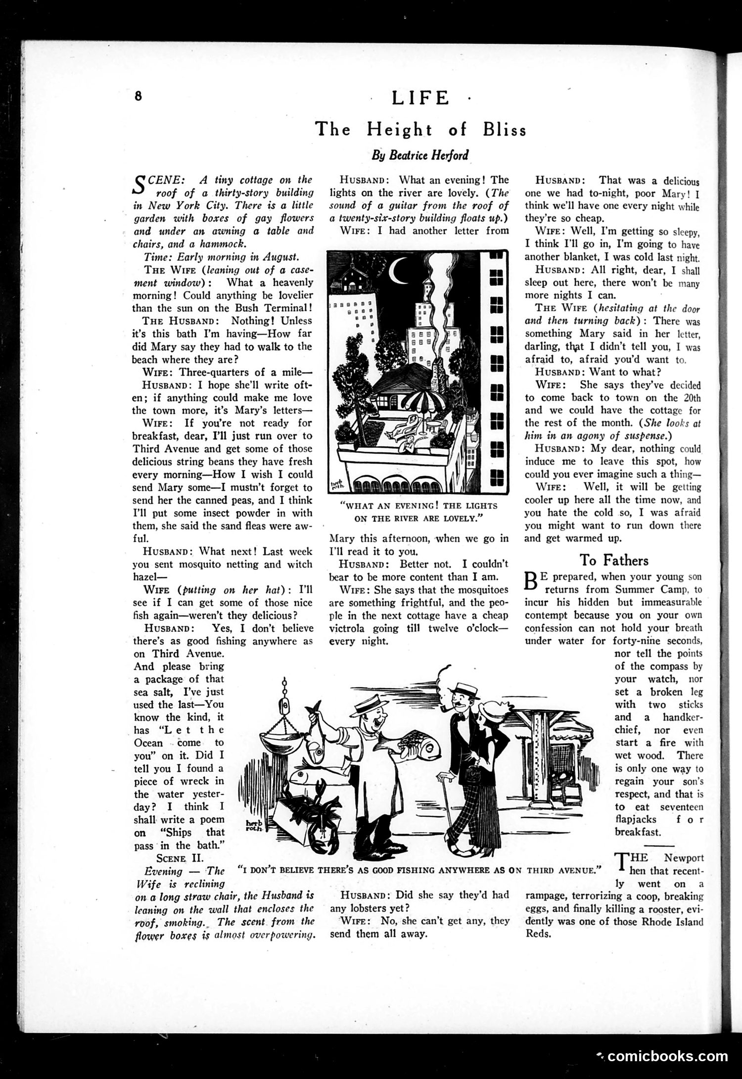 Life — July 12, 1923 — page 10: Life, 1923-07-12