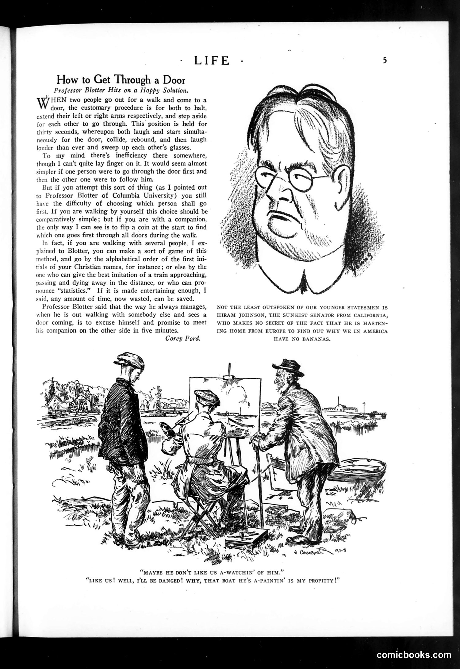 Life — July 19, 1923 — page 7: Life, 1923-07-19