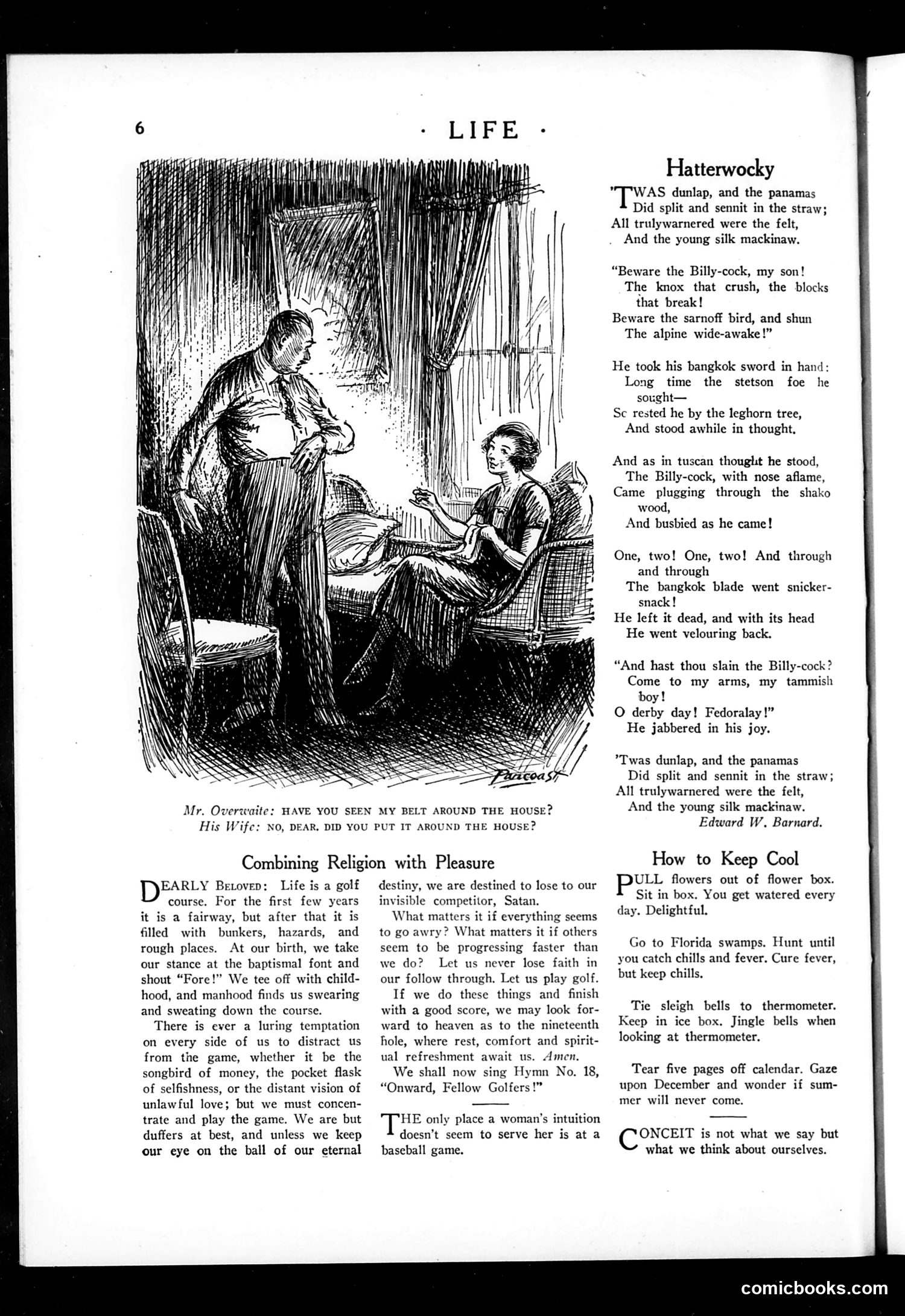 Life — July 19, 1923 — page 8: Life, 1923-07-19