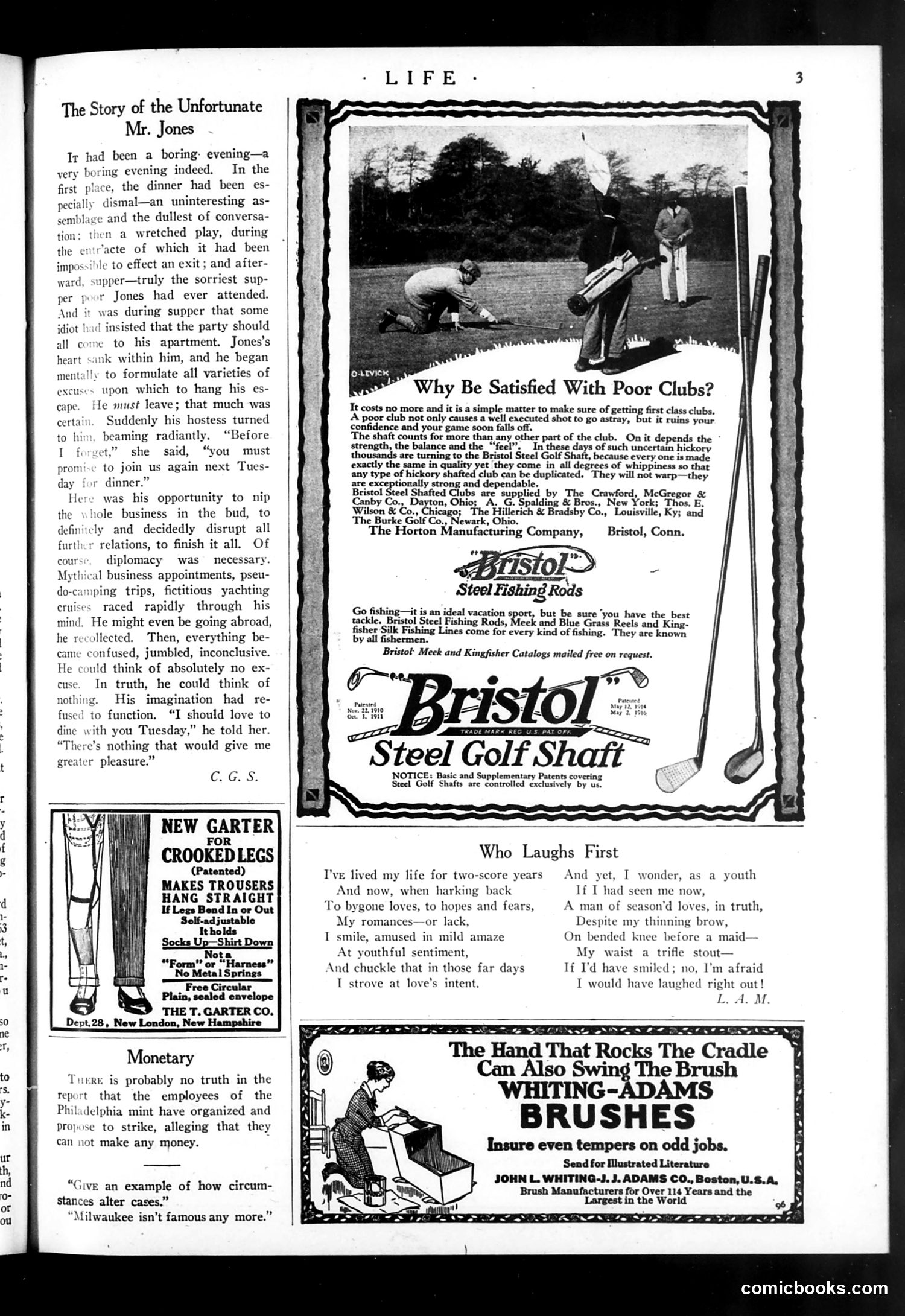 Life — August 2, 1923 — page 5: Life, 1923-08-02