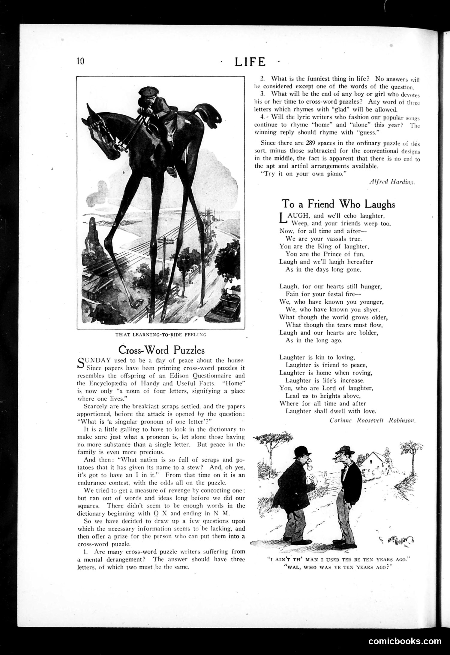 Life — August 23, 1923 — page 12: Life, 1923-08-23