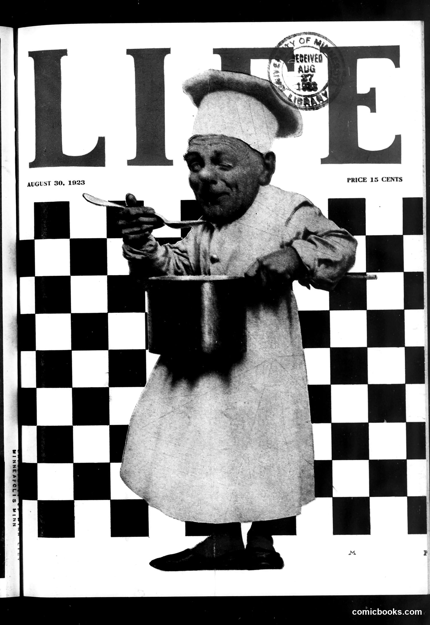 Life — August 30, 1923 — page 1: Life, 1923-08-30