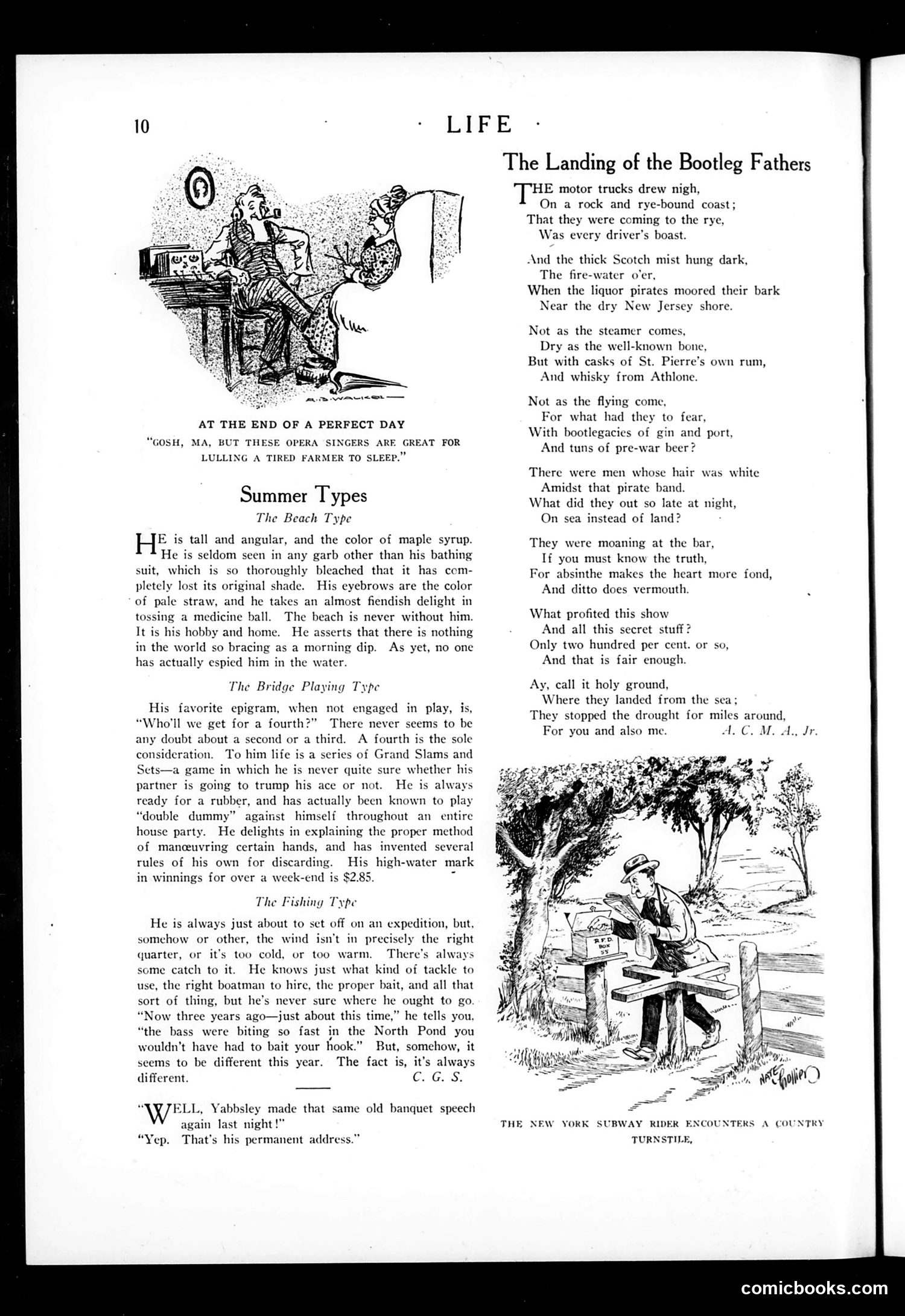 Life — August 30, 1923 — page 12: Life, 1923-08-30
