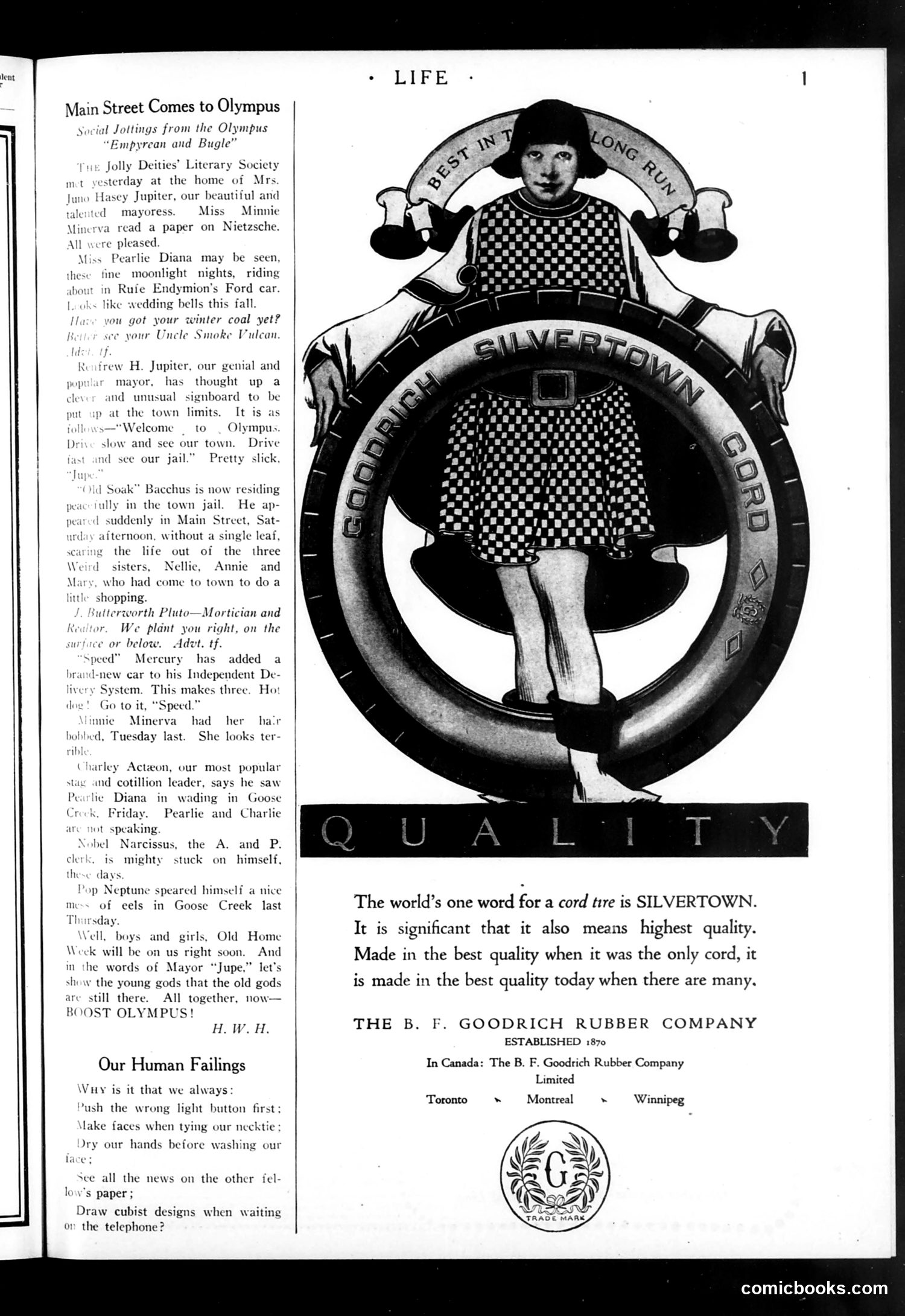 Life — September 6, 1923 — page 3: Life, 1923-09-06
