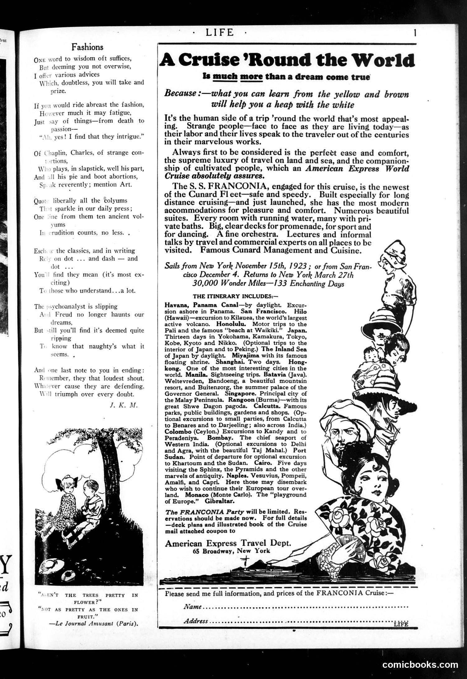 Life — September 13, 1923 — page 3: Life, 1923-09-13