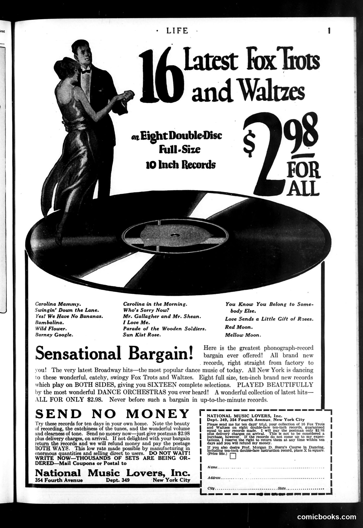 Life — September 20, 1923 — page 3: Life, 1923-09-20