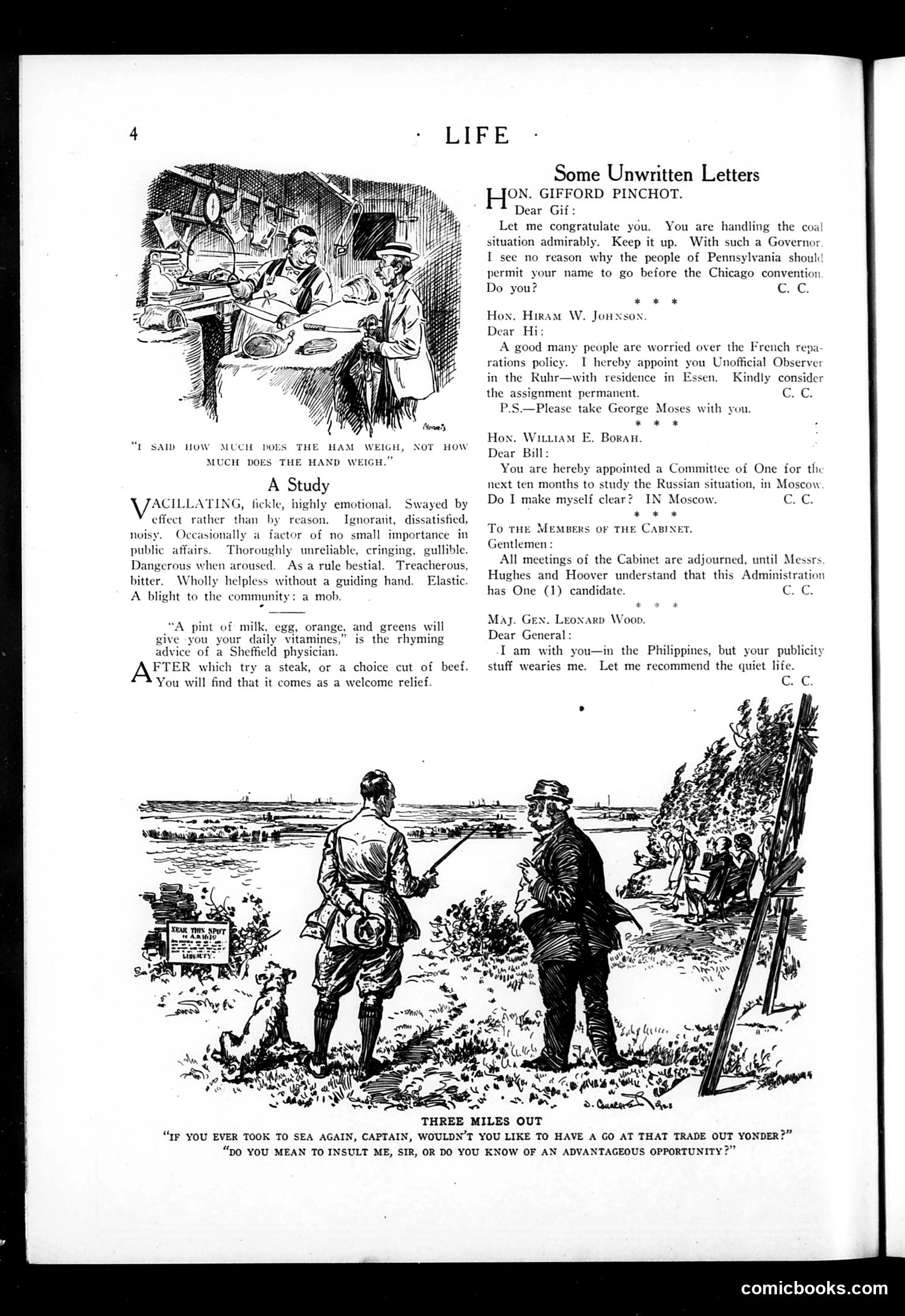 Life — September 20, 1923 — page 6: Life, 1923-09-20