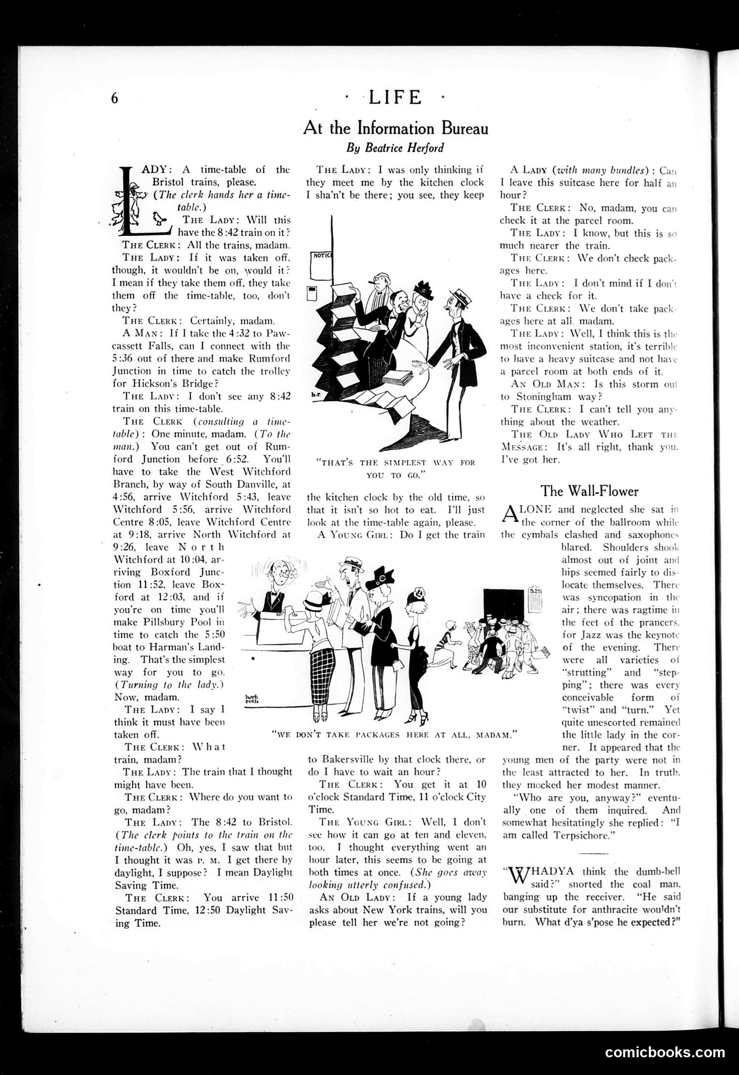 Life — September 20, 1923 — page 8: Life, 1923-09-20