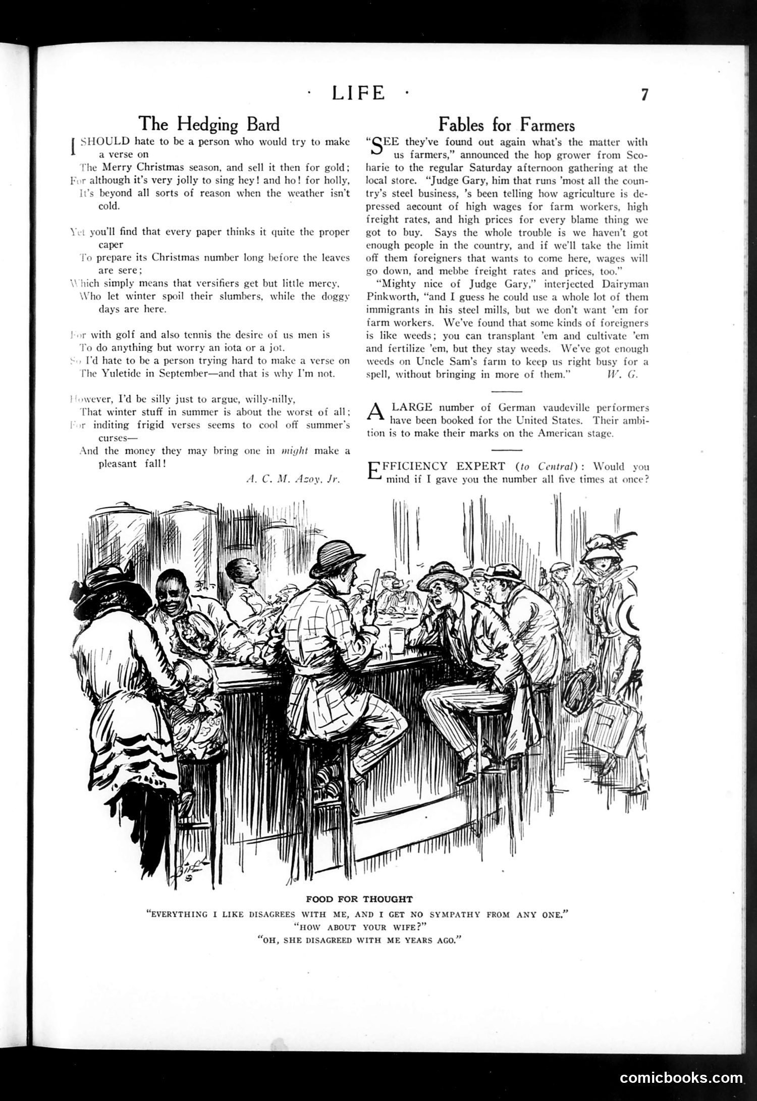 Life — September 20, 1923 — page 9: Life, 1923-09-20